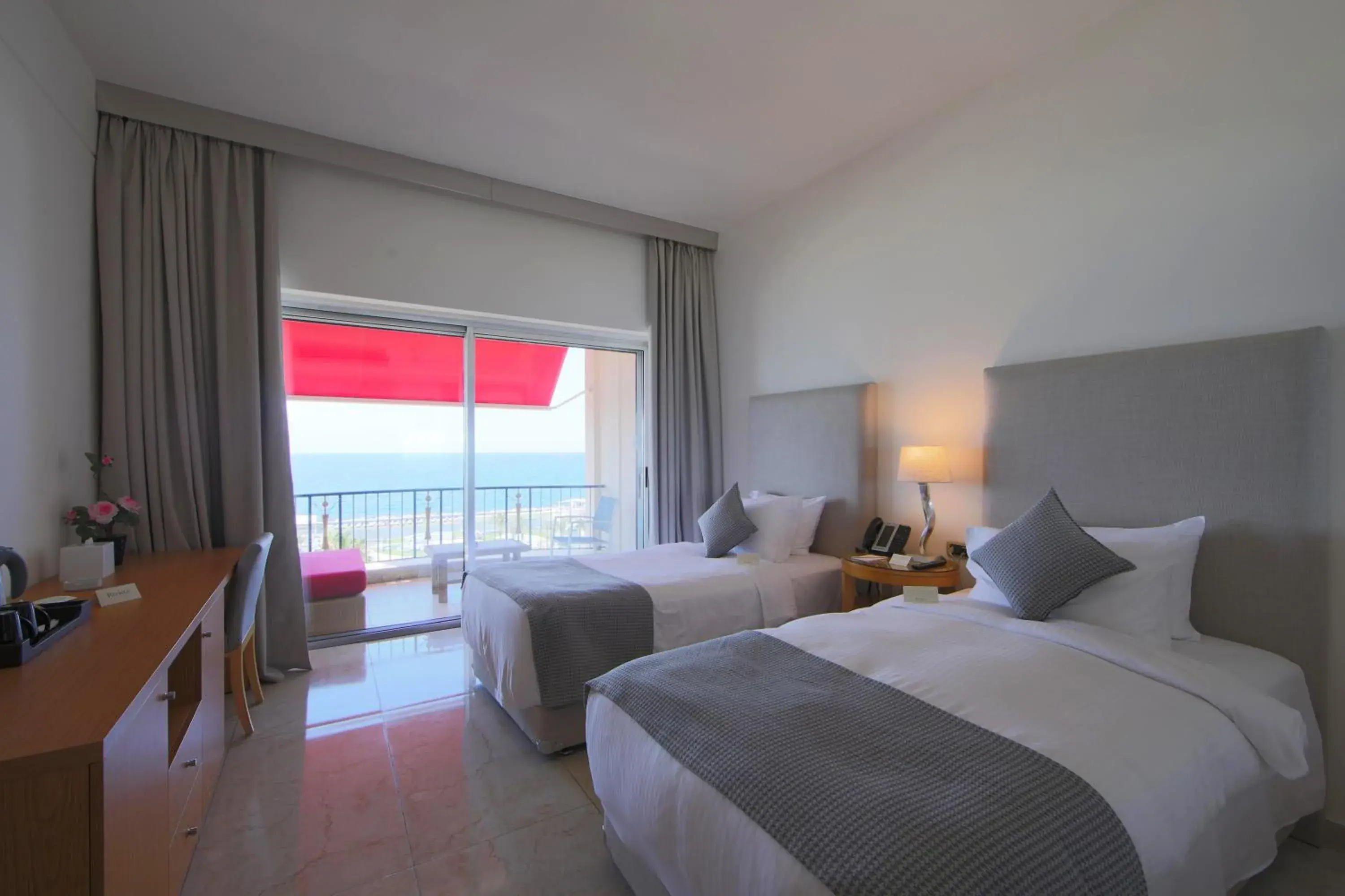 Bedroom in Riviera Hotel and Beach Lounge, Beirut