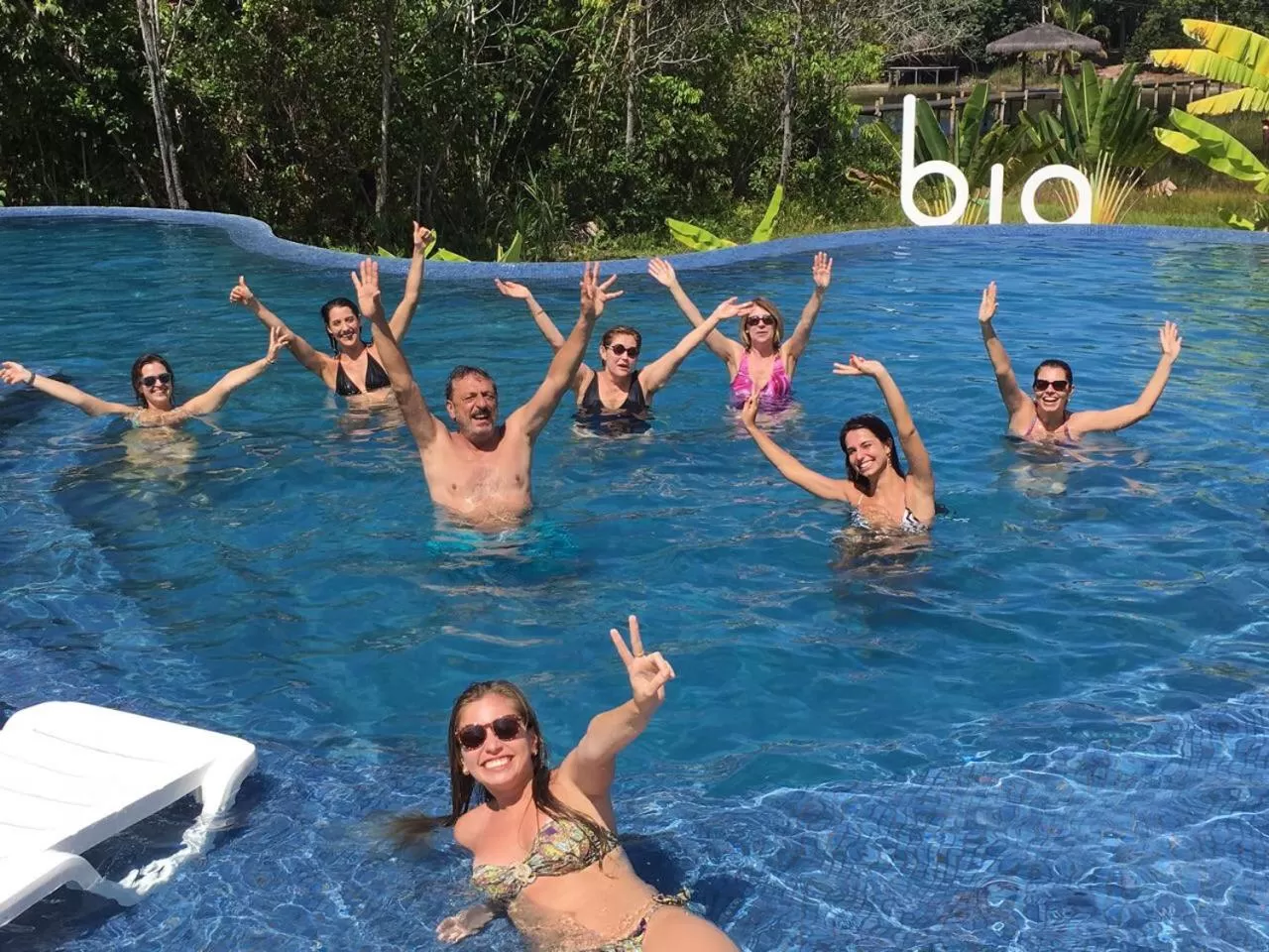 People in Pousada Sitio da Bia