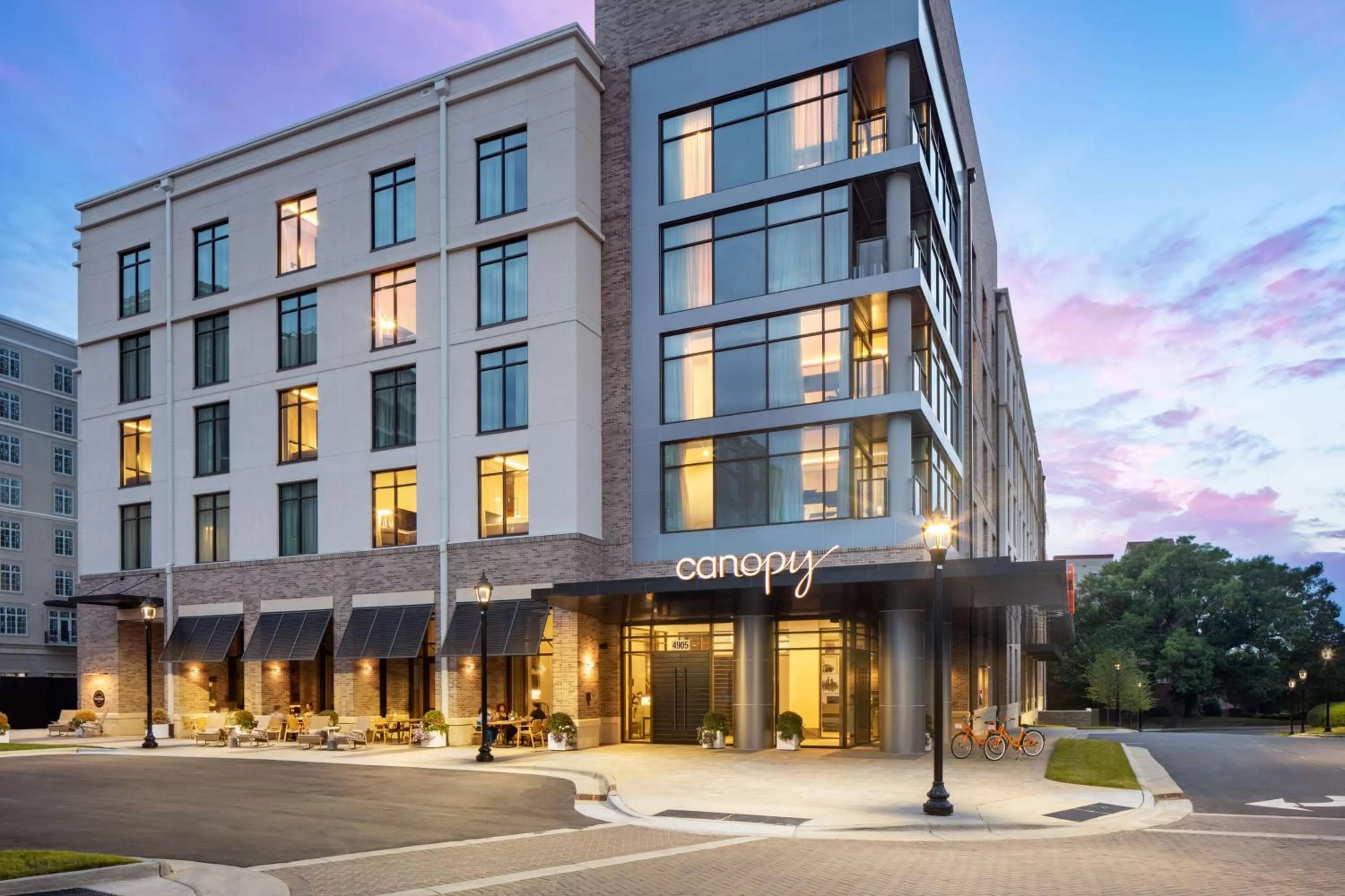 Property building in Canopy By Hilton Charlotte SouthPark