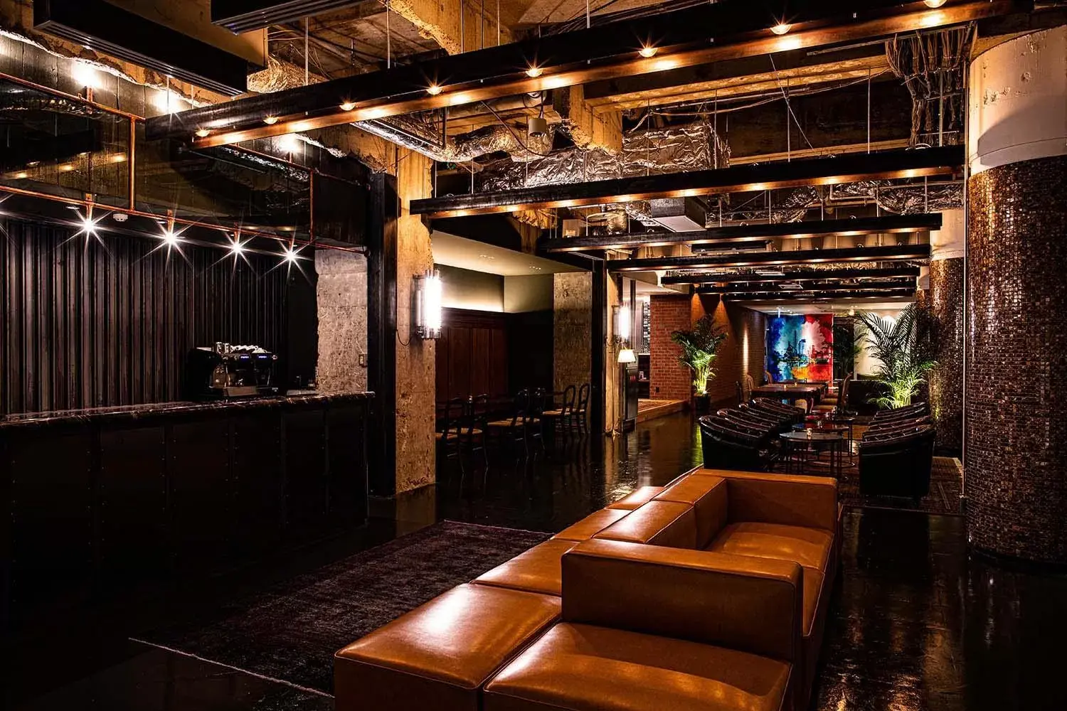 Lobby or reception in THE STEEL HOUSE Lobby or reception in THE STEEL HOUSE