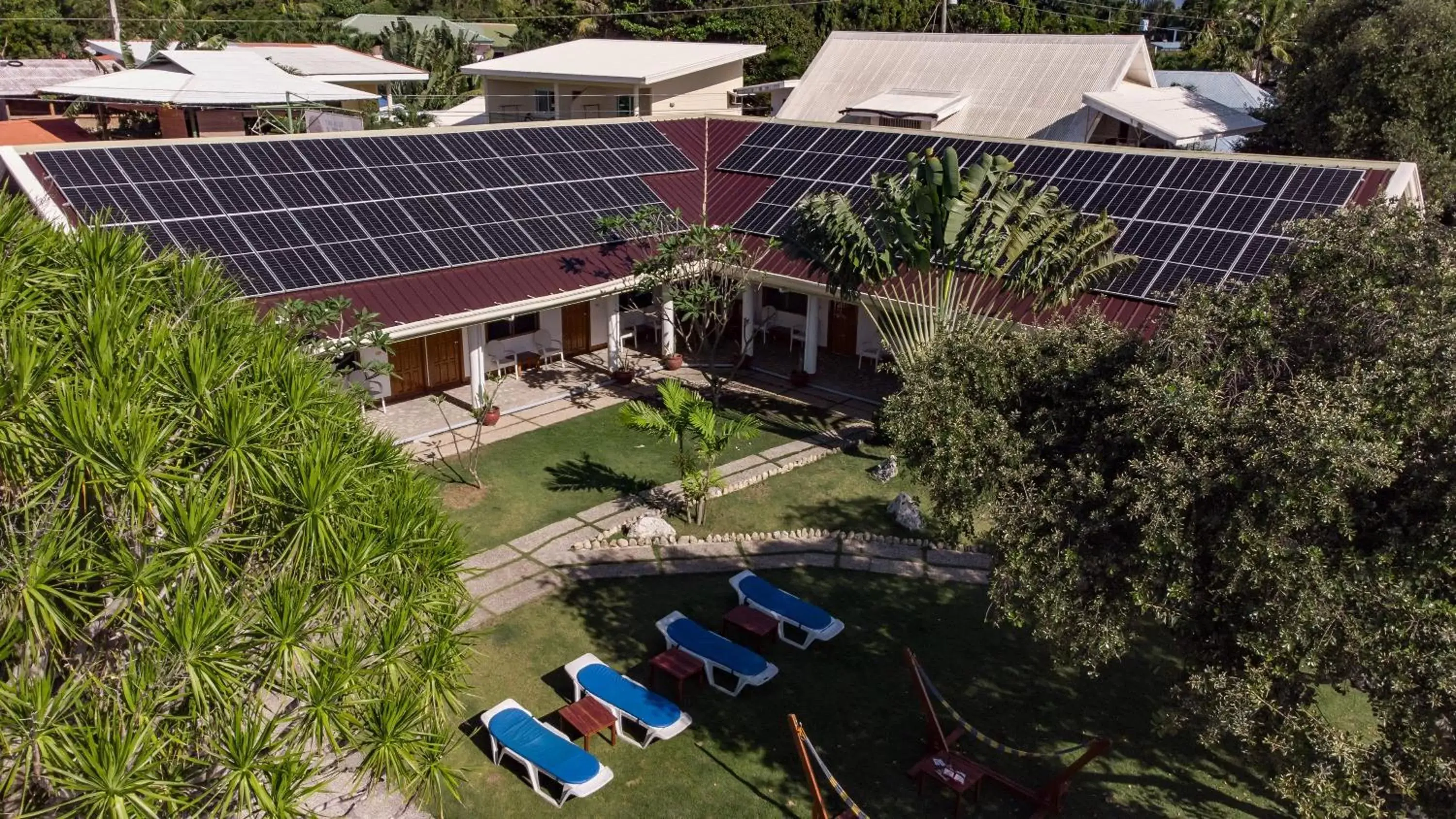 Bird's-eye View in Quo Vadis Dive Resort