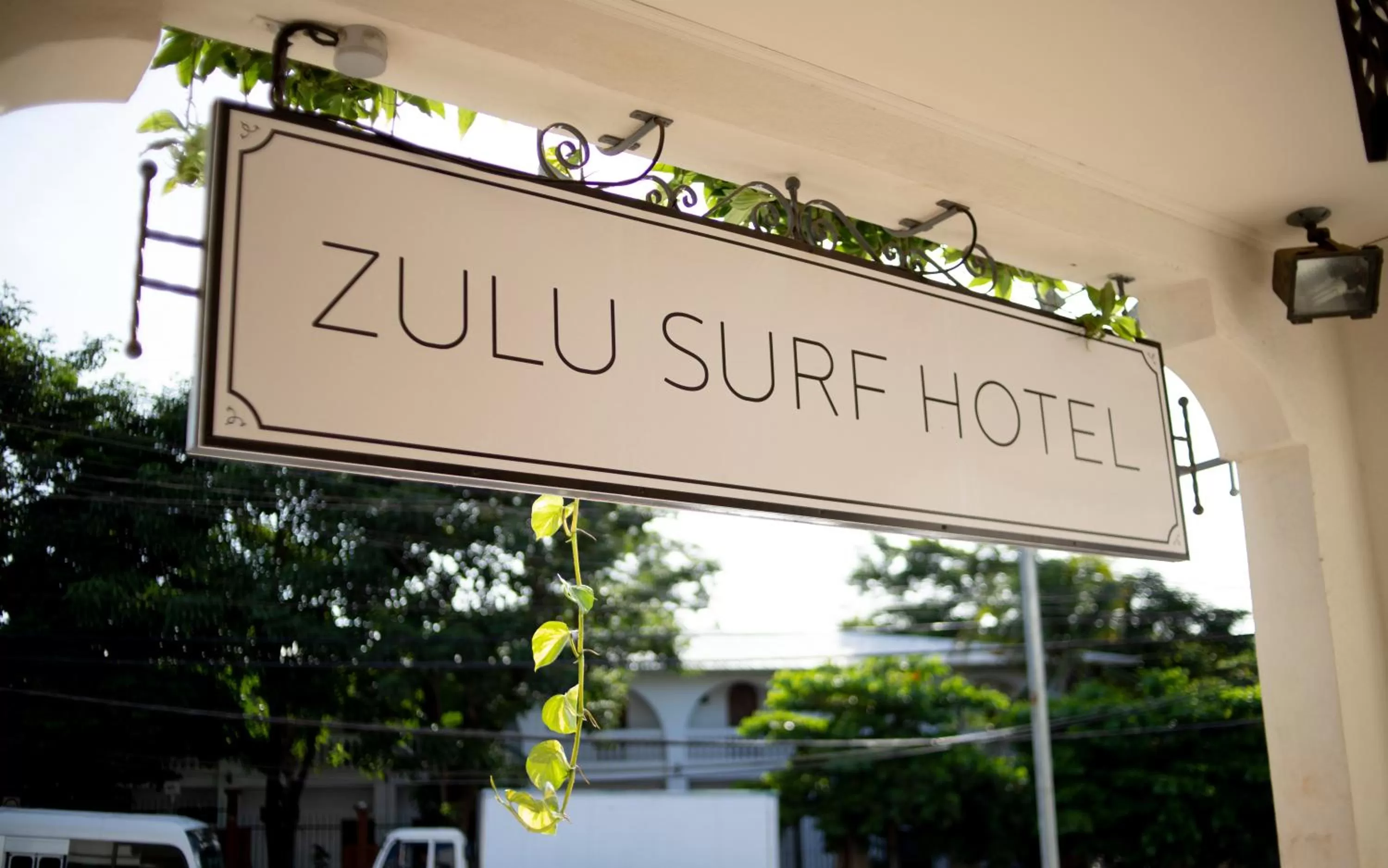 Property building in Zulu Surf Hotel Tamarindo