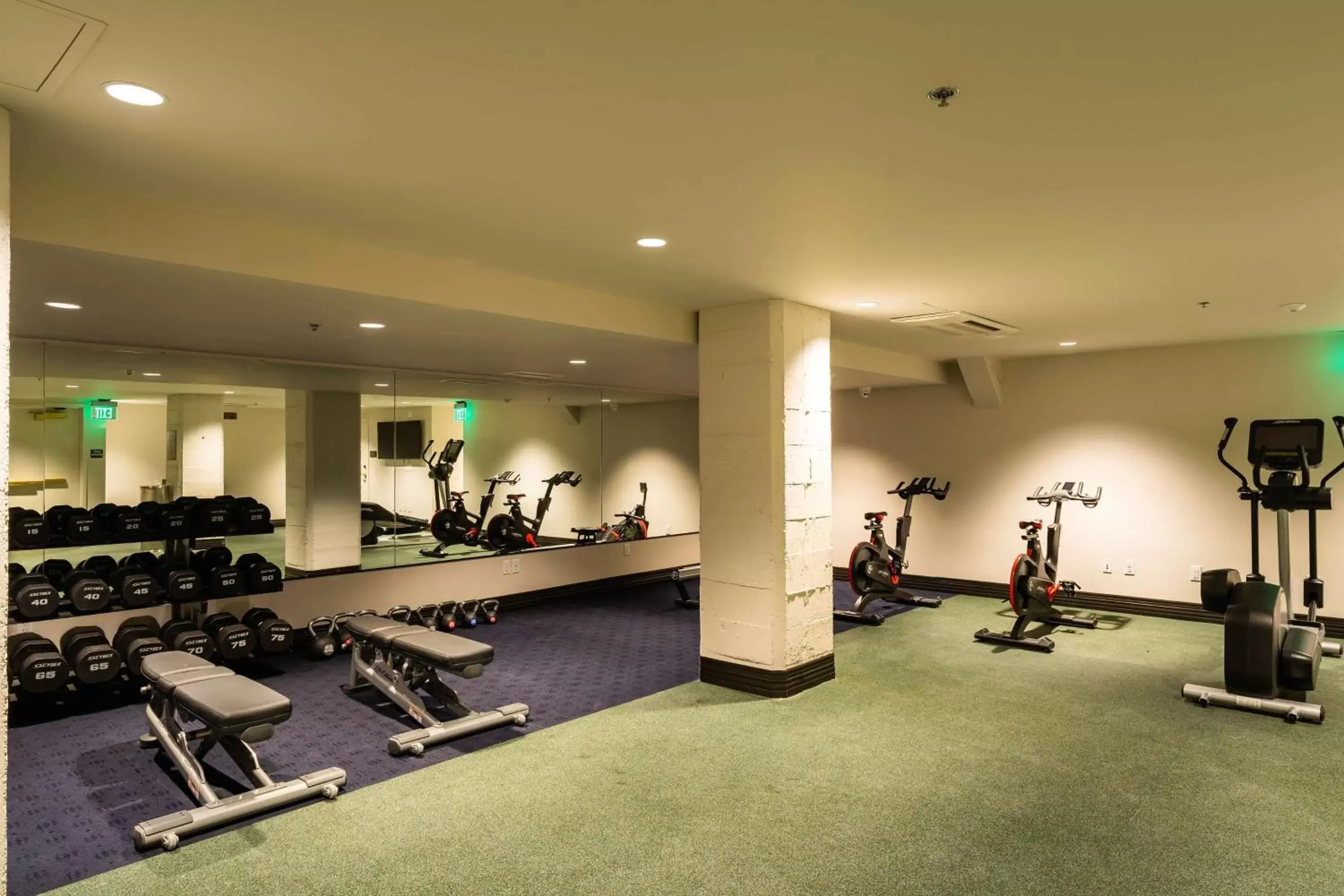 Fitness centre/facilities, Fitness Center/Facilities in The Exchange Sacramento, Curio Collection By Hilton