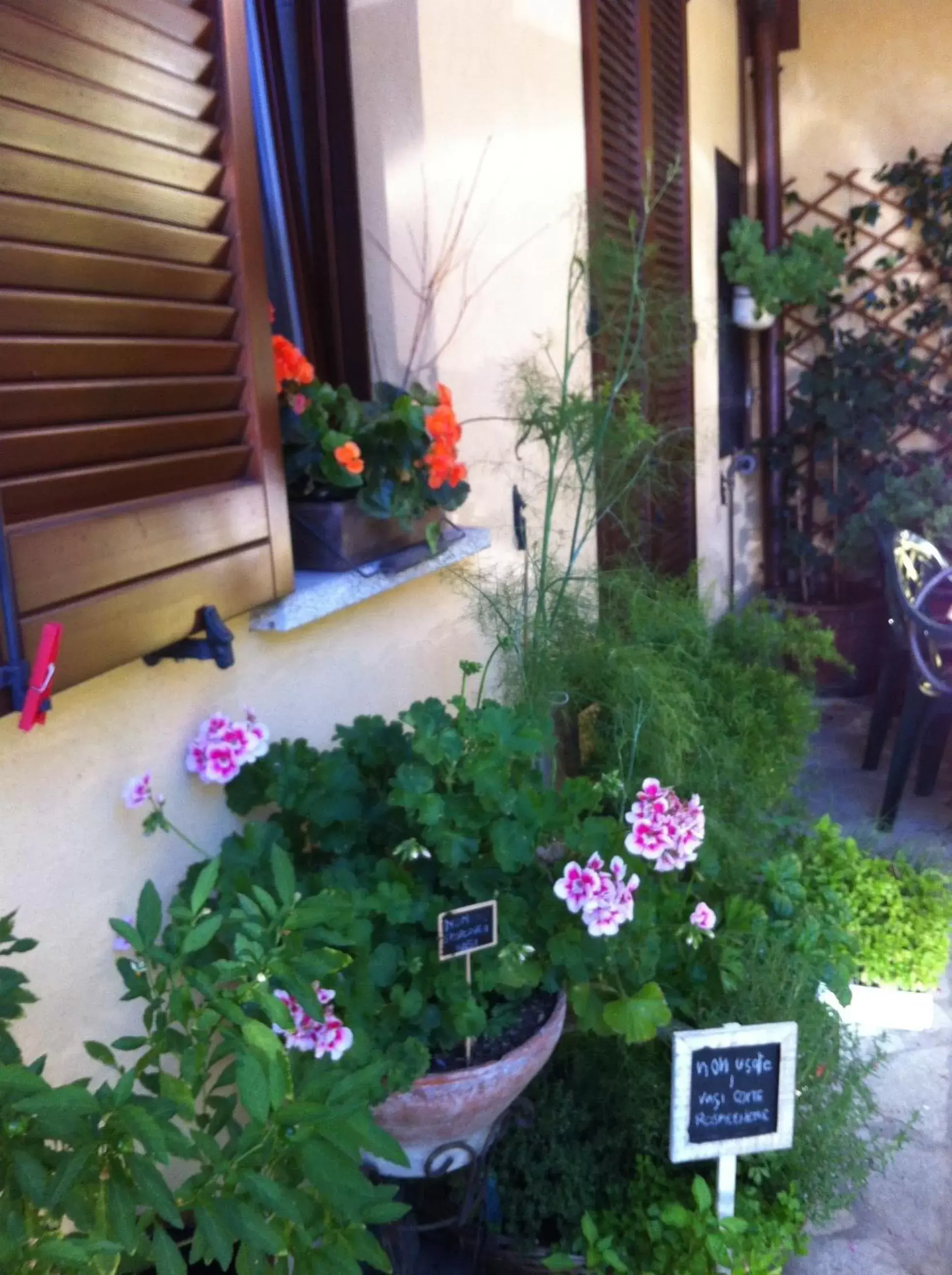 Facade/entrance in B&B Il Portico del Conte