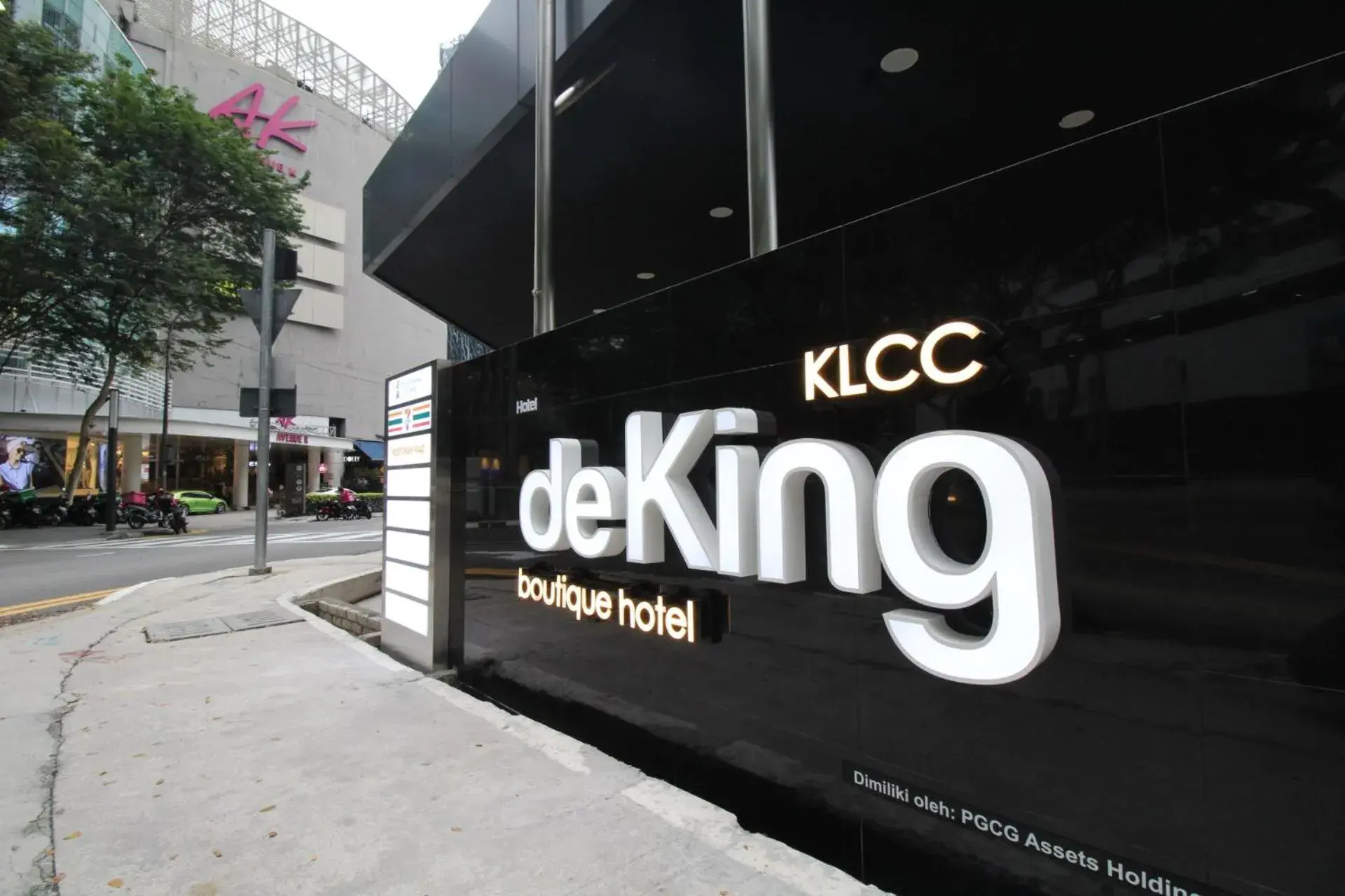 Property building in de King Boutique Hotel KLCC