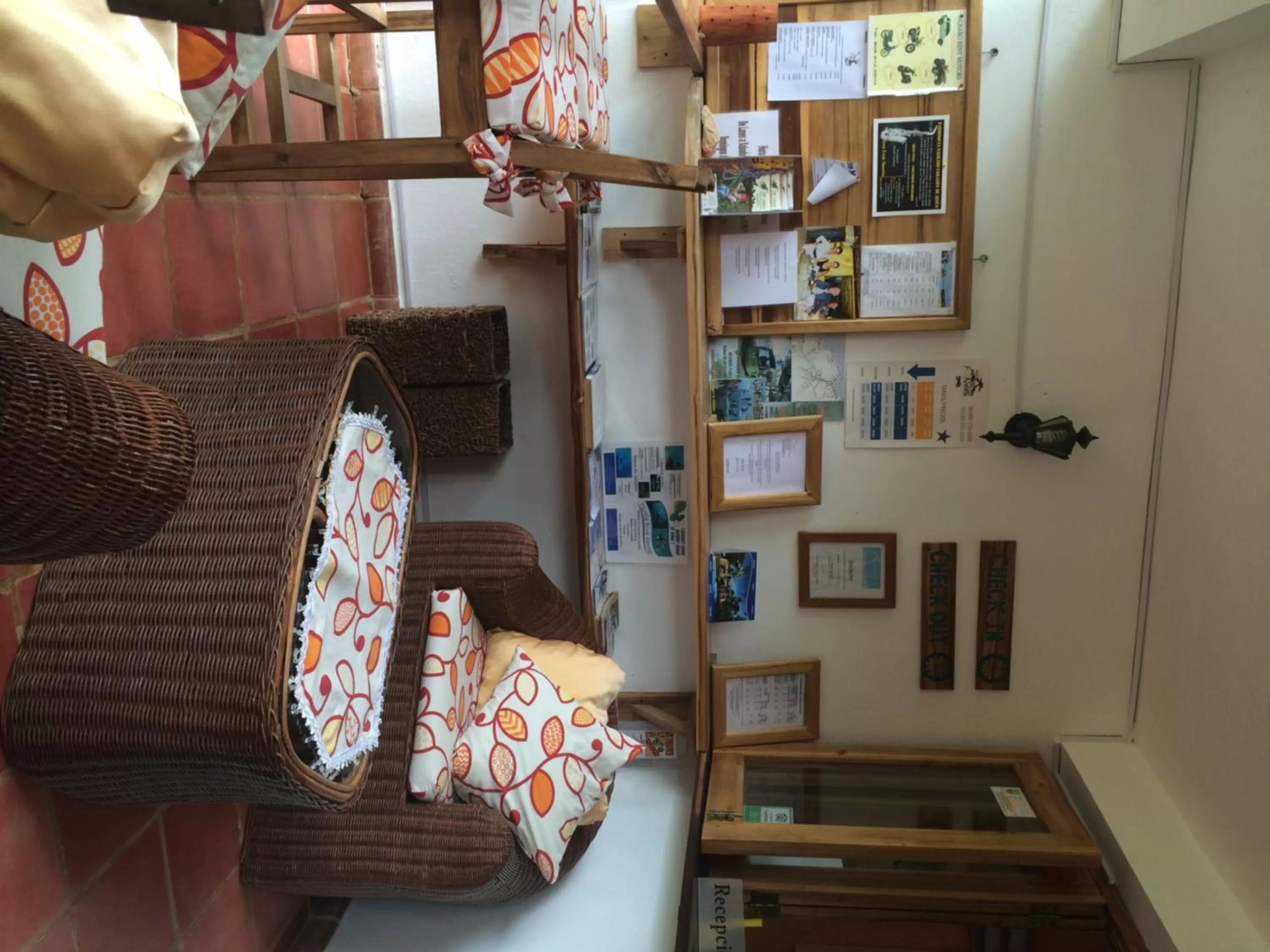 Lobby or reception in La Residencia del Paseo