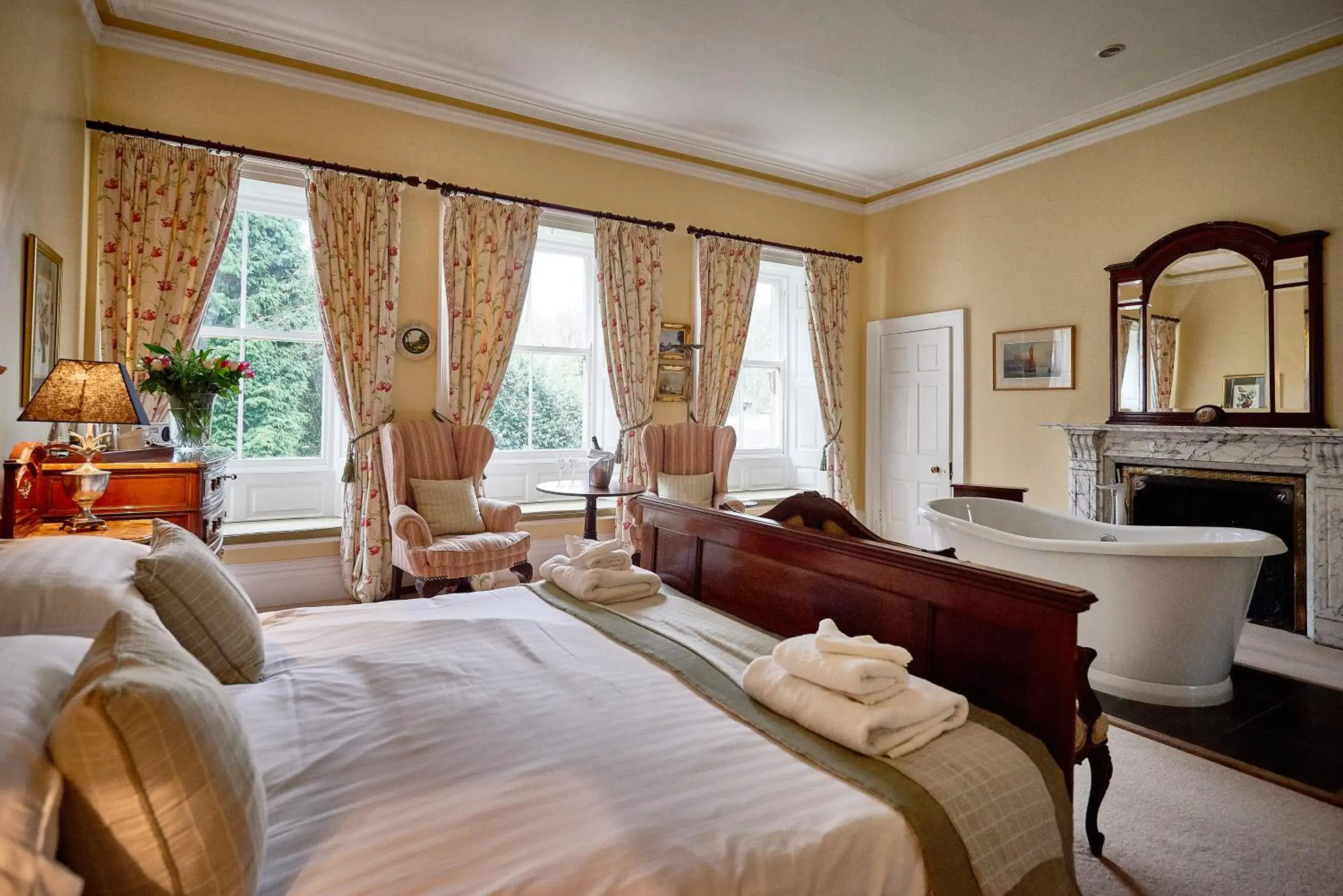 Bedroom in Eshott Hall