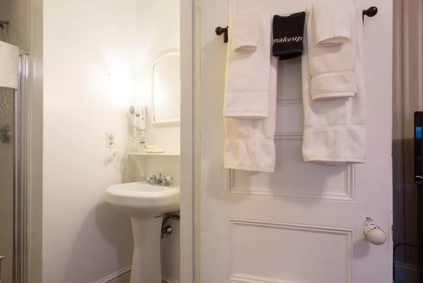 Shower in The Coolidge Corner Guest House: A Brookline Bed and Breakfast