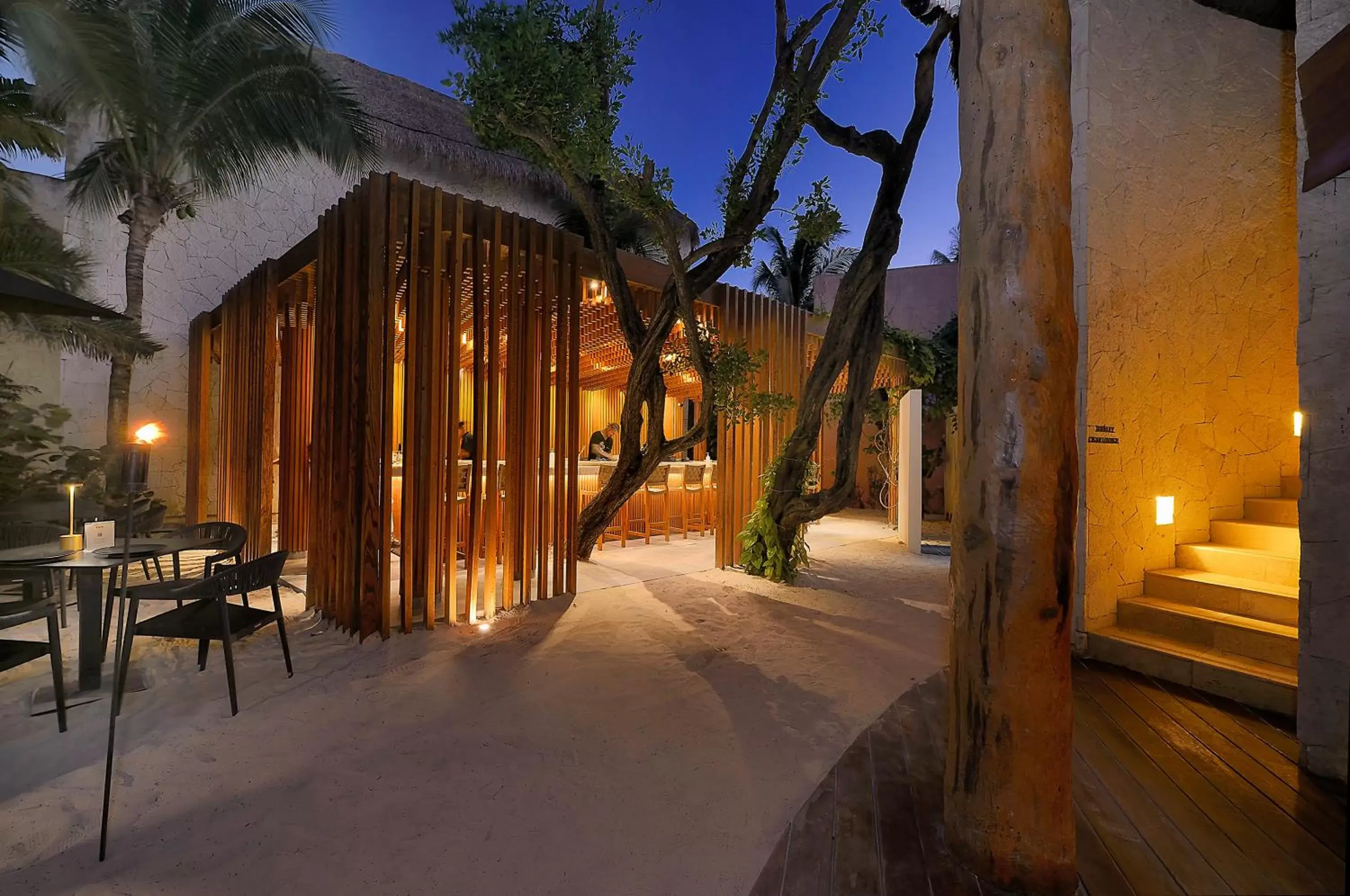 Restaurant/places to eat, Property Building in Tago Tulum by G Hotels