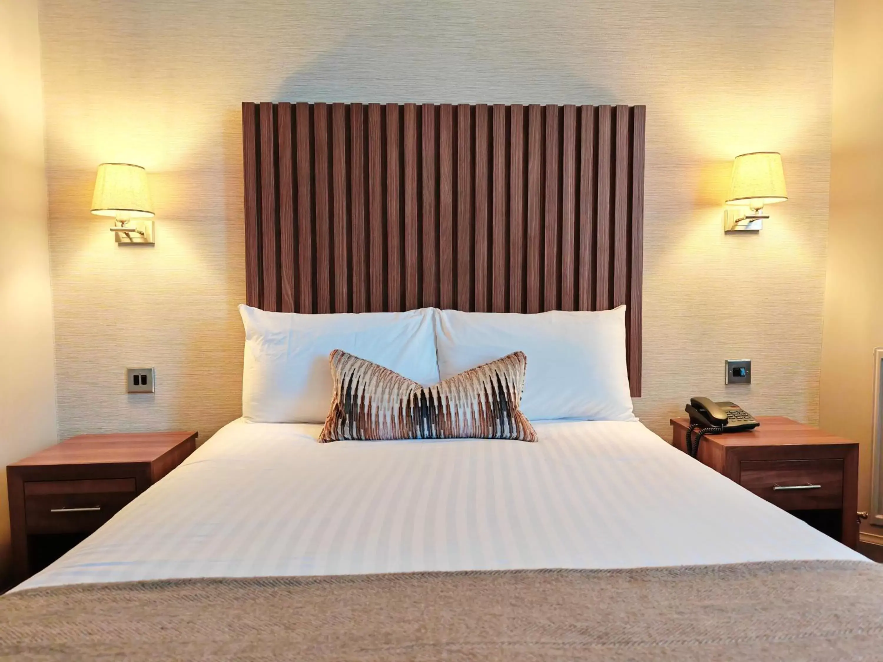 Bed in Frederick House Hotel