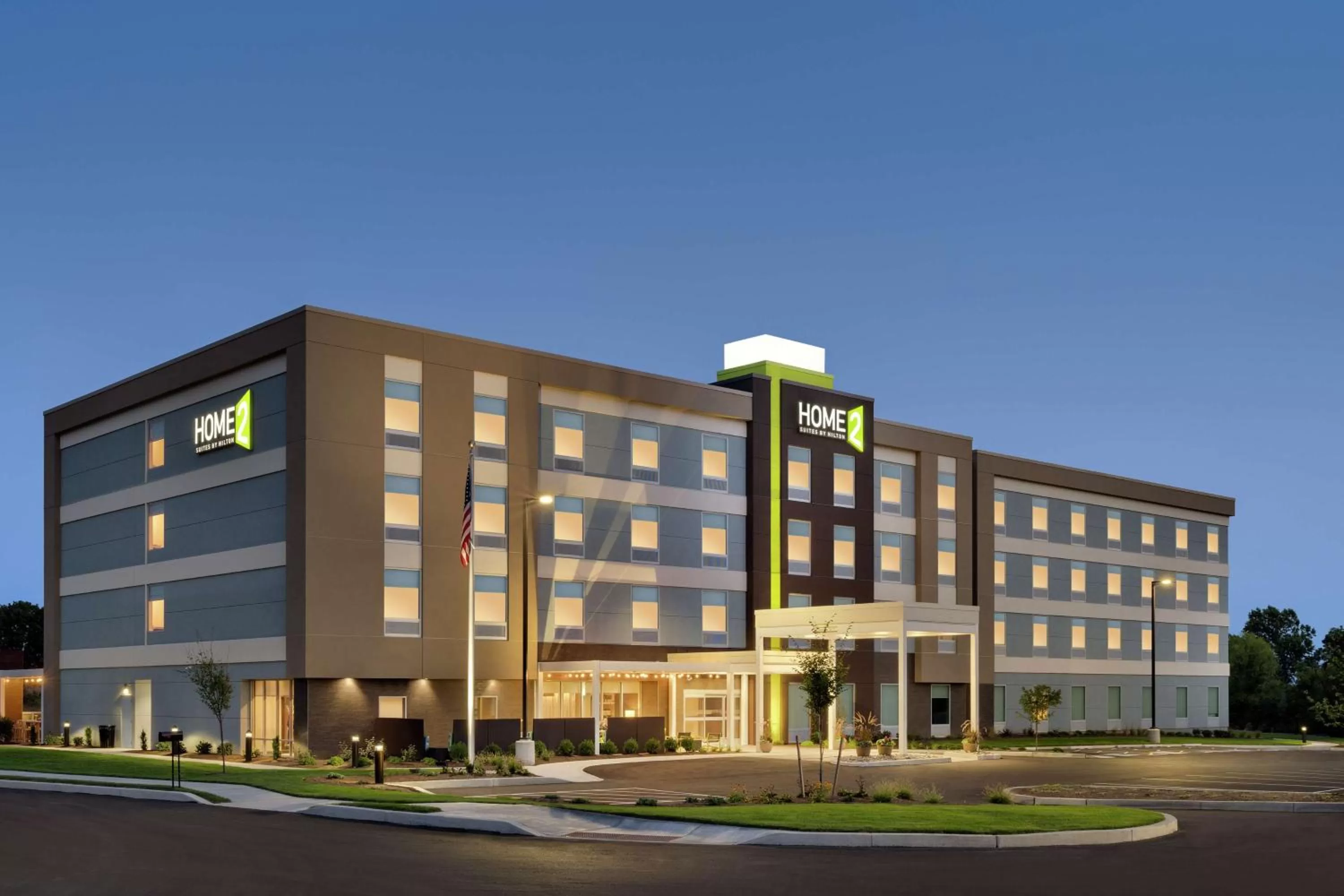 Property building in Home2 Suites By Hilton Ephrata