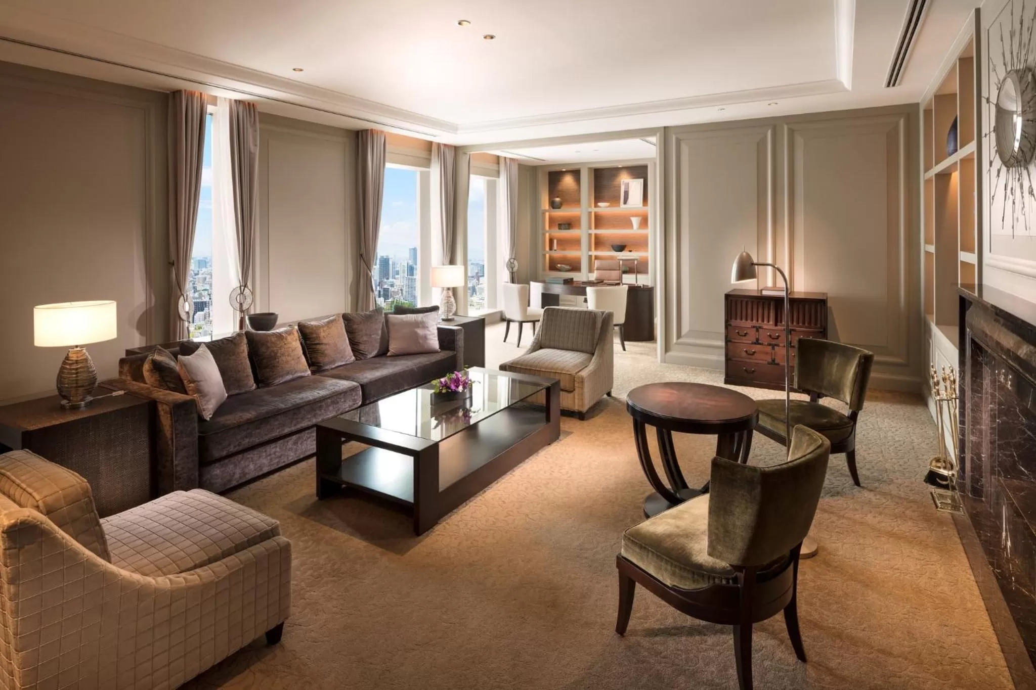 Living room in The St. Regis Osaka