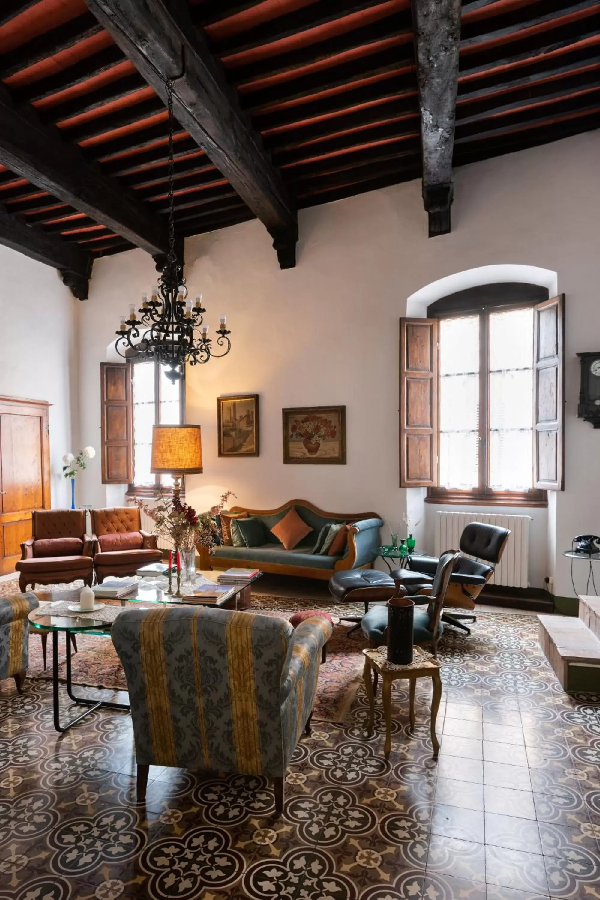 Living room, Seating Area in Residenza D'Epoca Palazzo Buonaccorsi