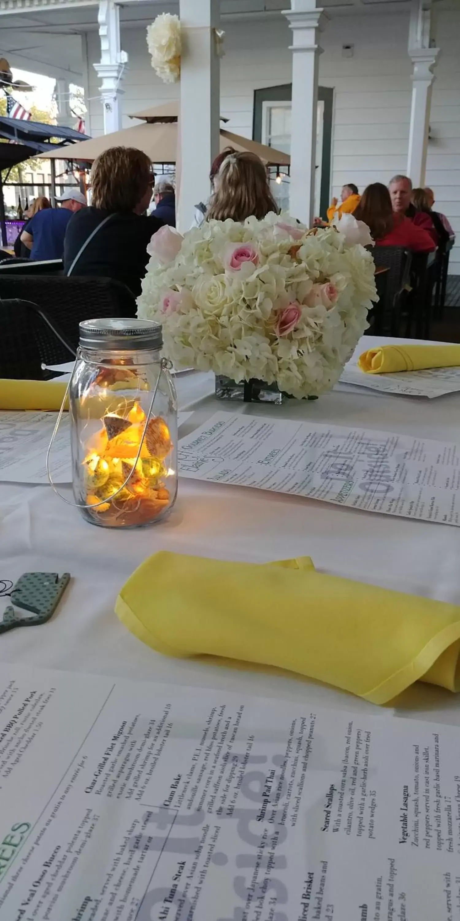 Patio in Elaine's Cape May Boutique Hotel