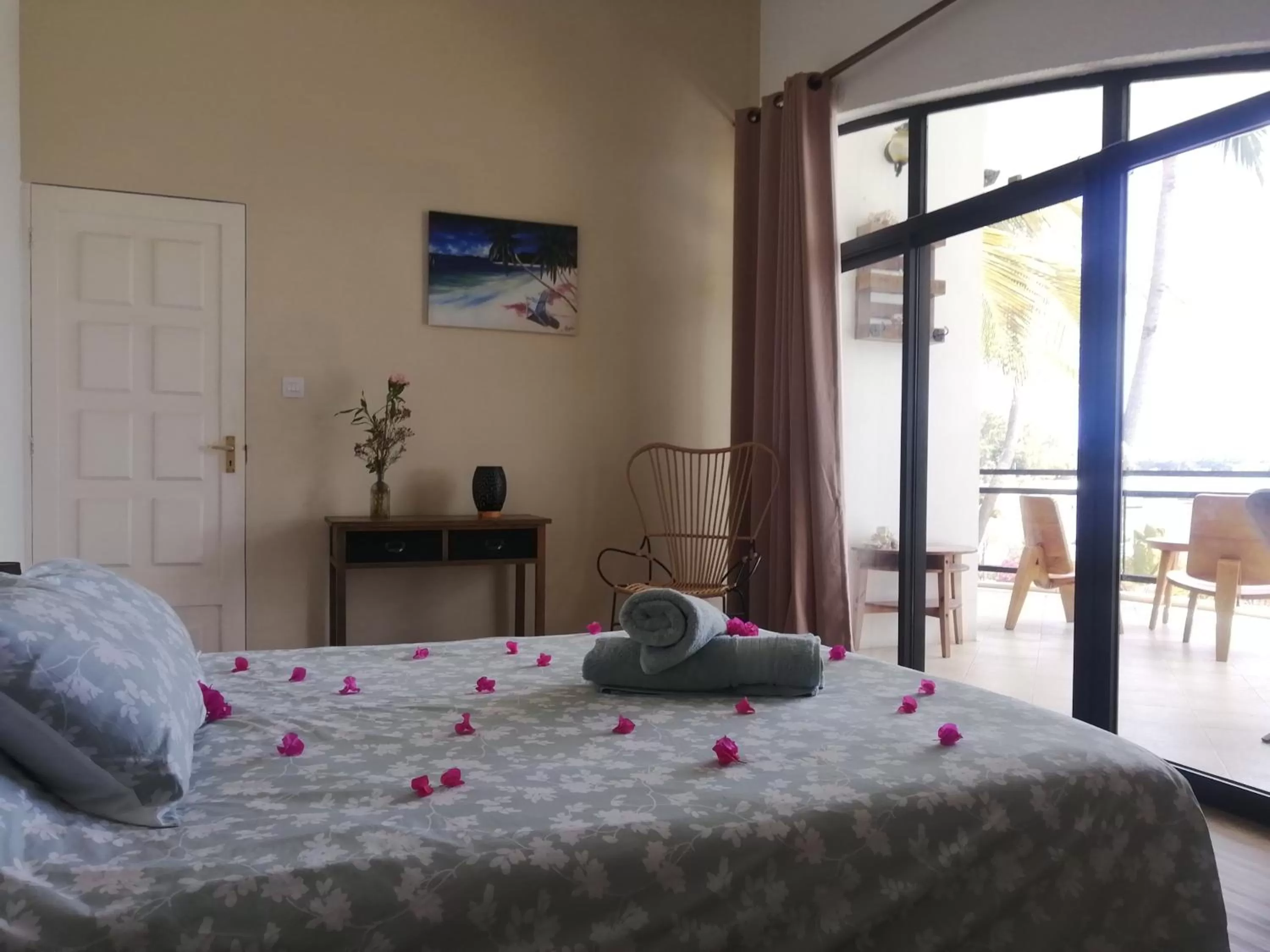 Bed in La Maison de la plage