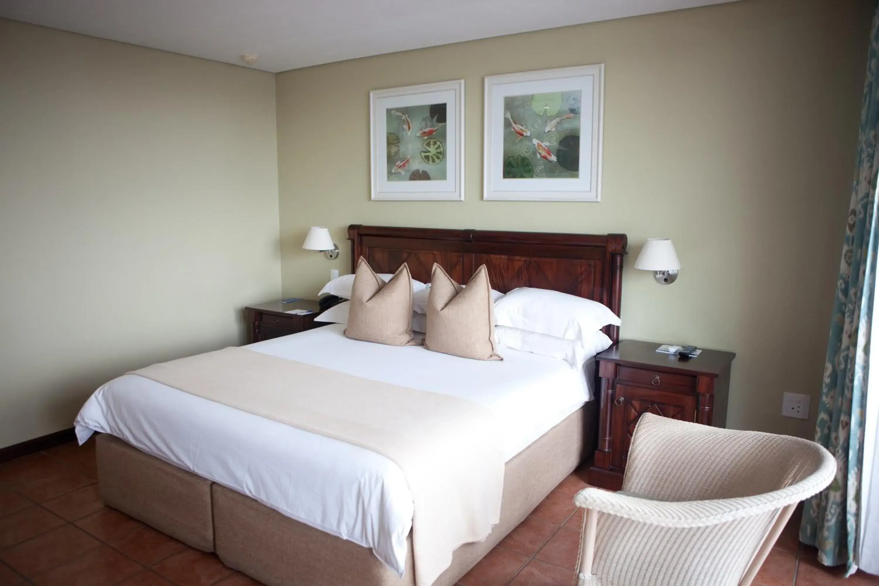 Bed in Hotel Cardoso