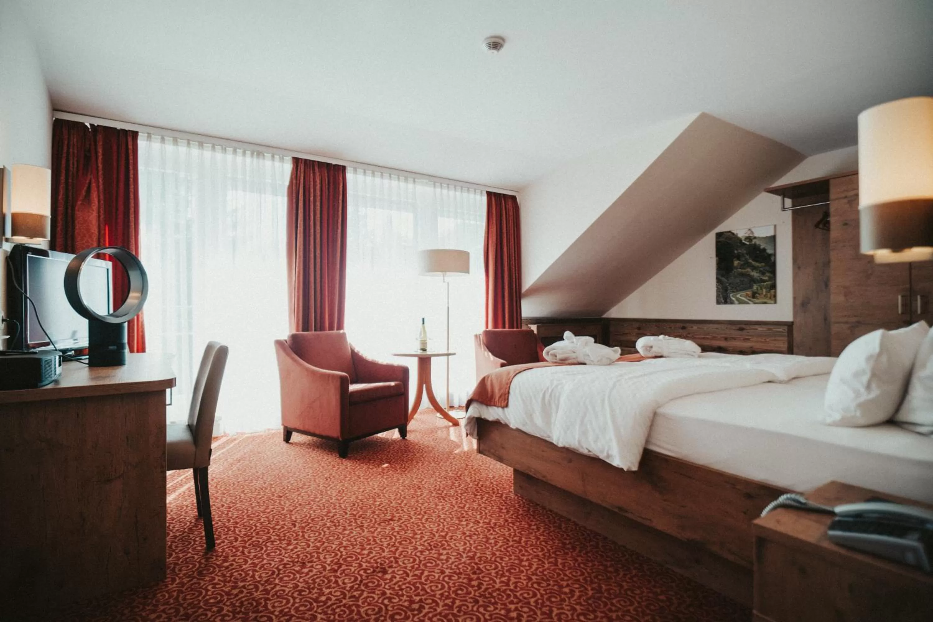 Photo of the whole room, Bed in Hotel Rodderhof