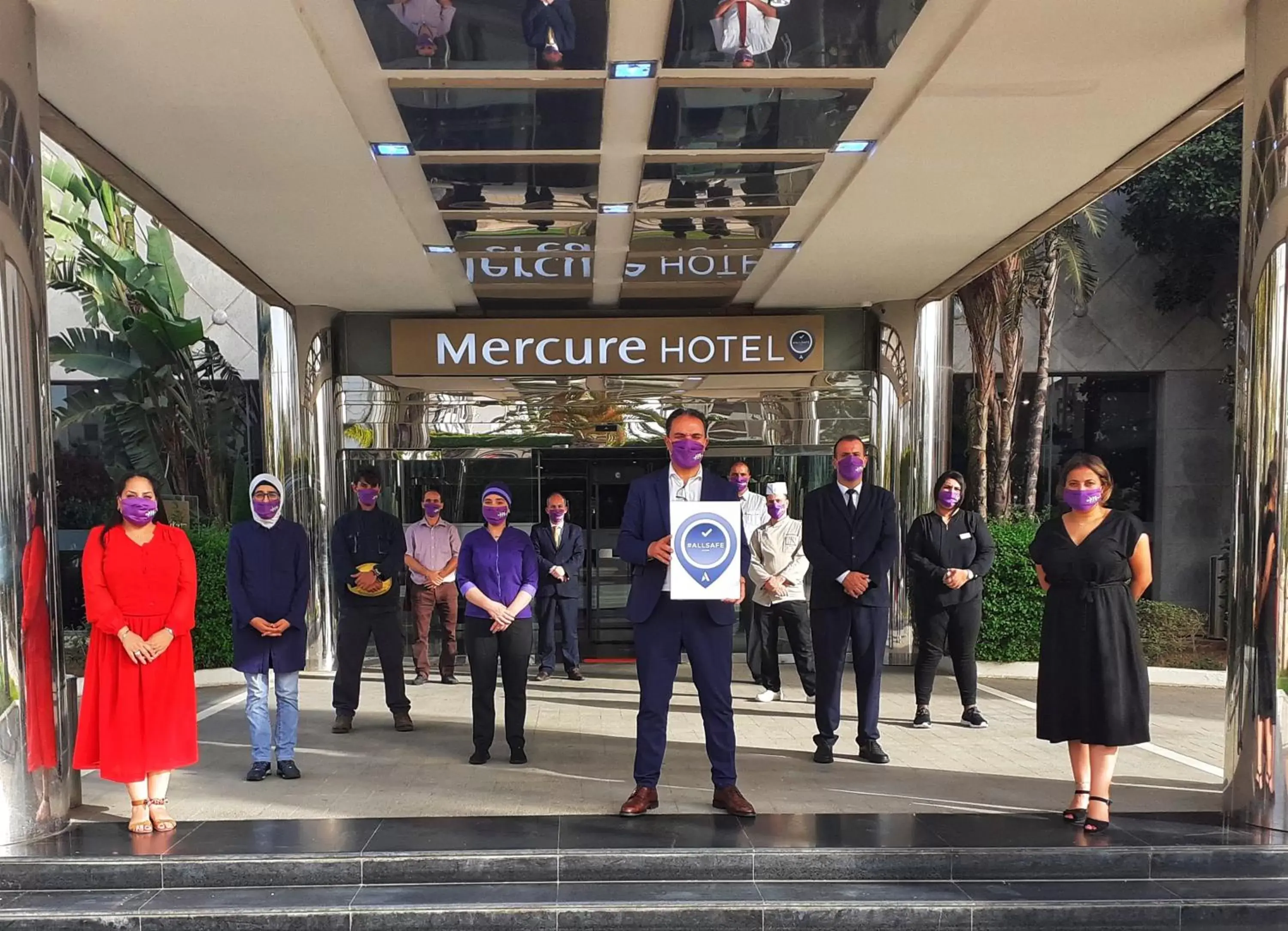 Facade/entrance in Hotel Mercure Alger Aéroport