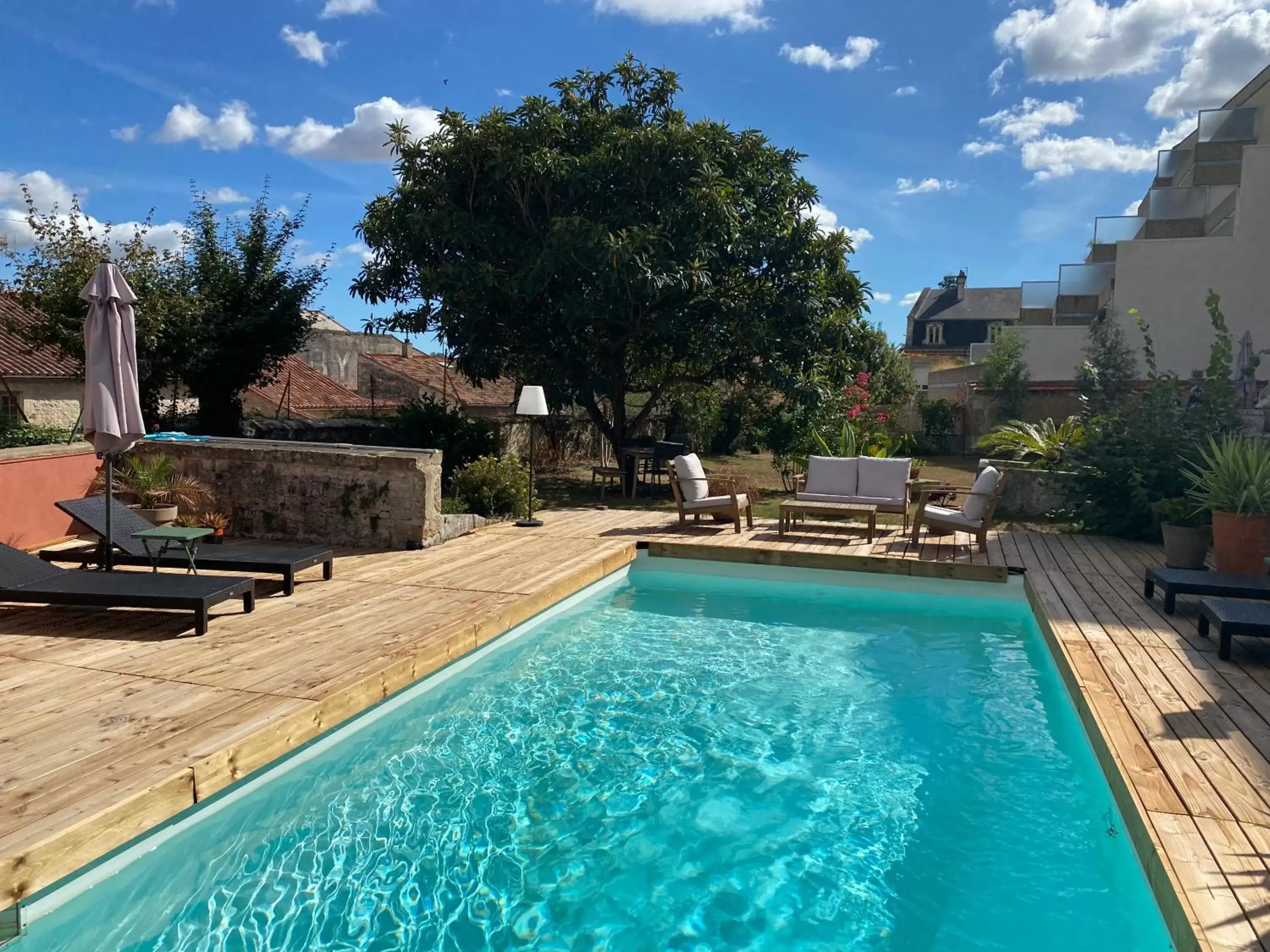 Swimming Pool in Maison d'hotes Château-Gaillard