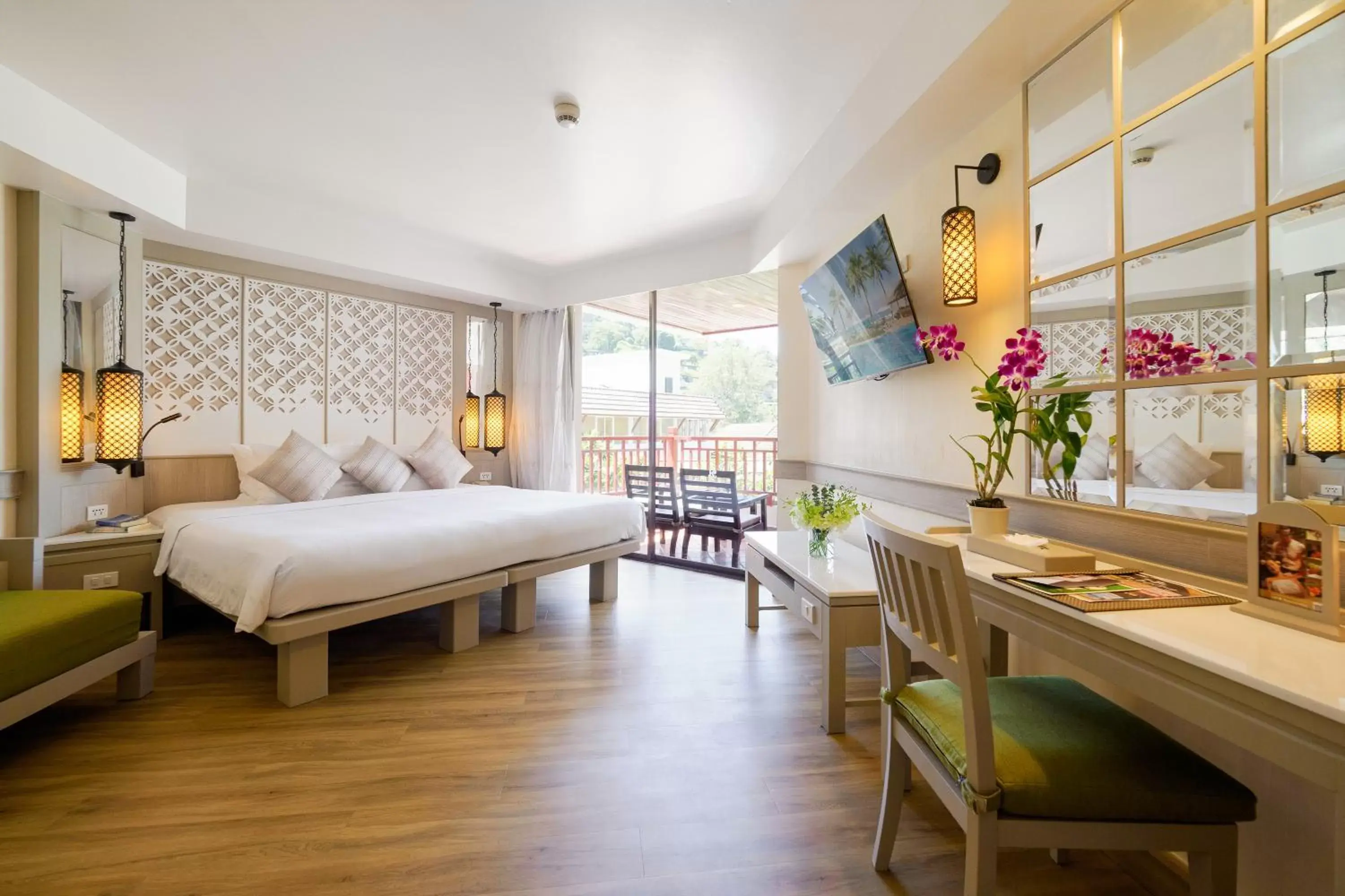 Bedroom in Katathani Phuket Beach Resort - SHA Extra Plus