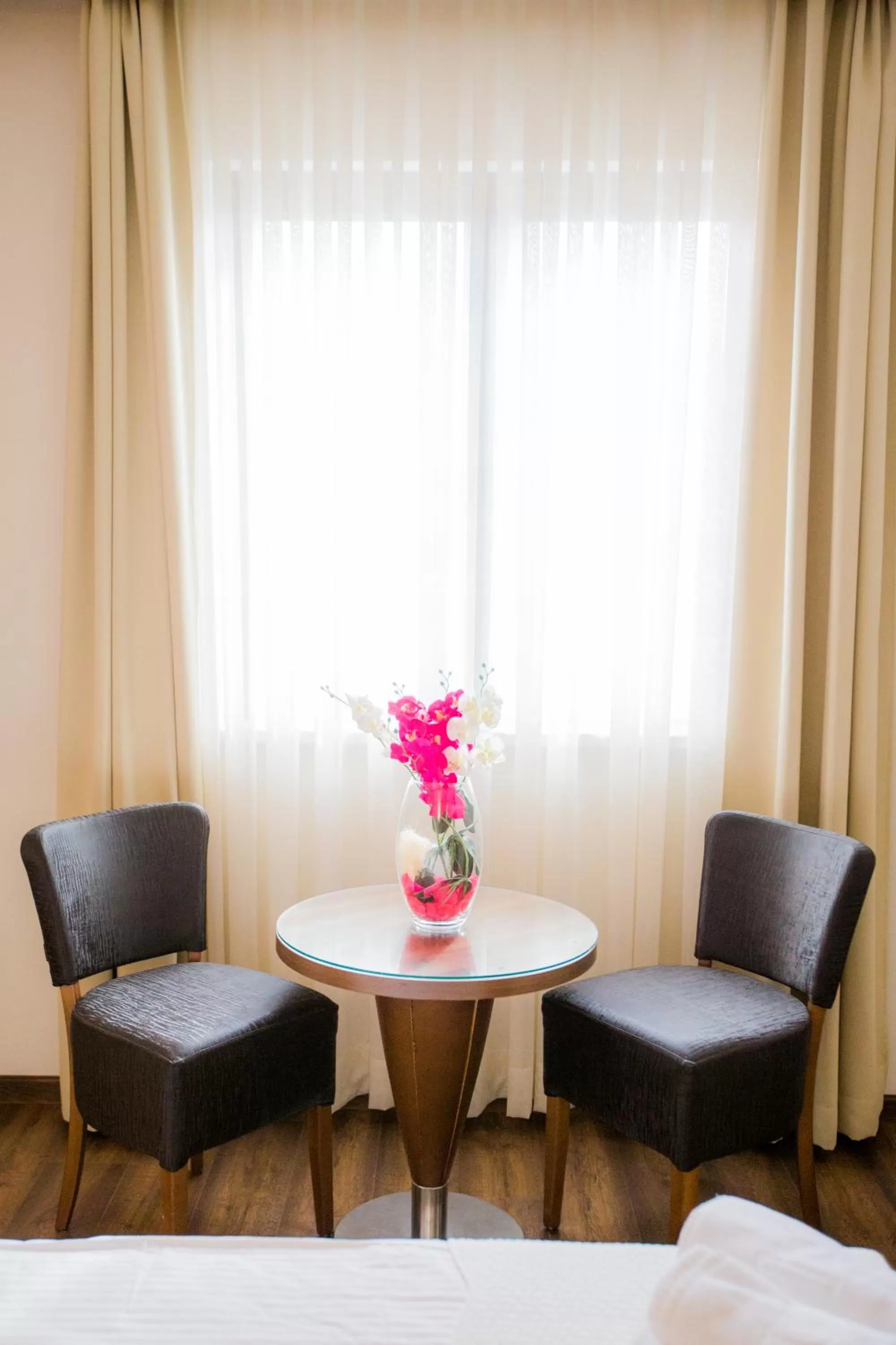 Seating area in Hotel Luna