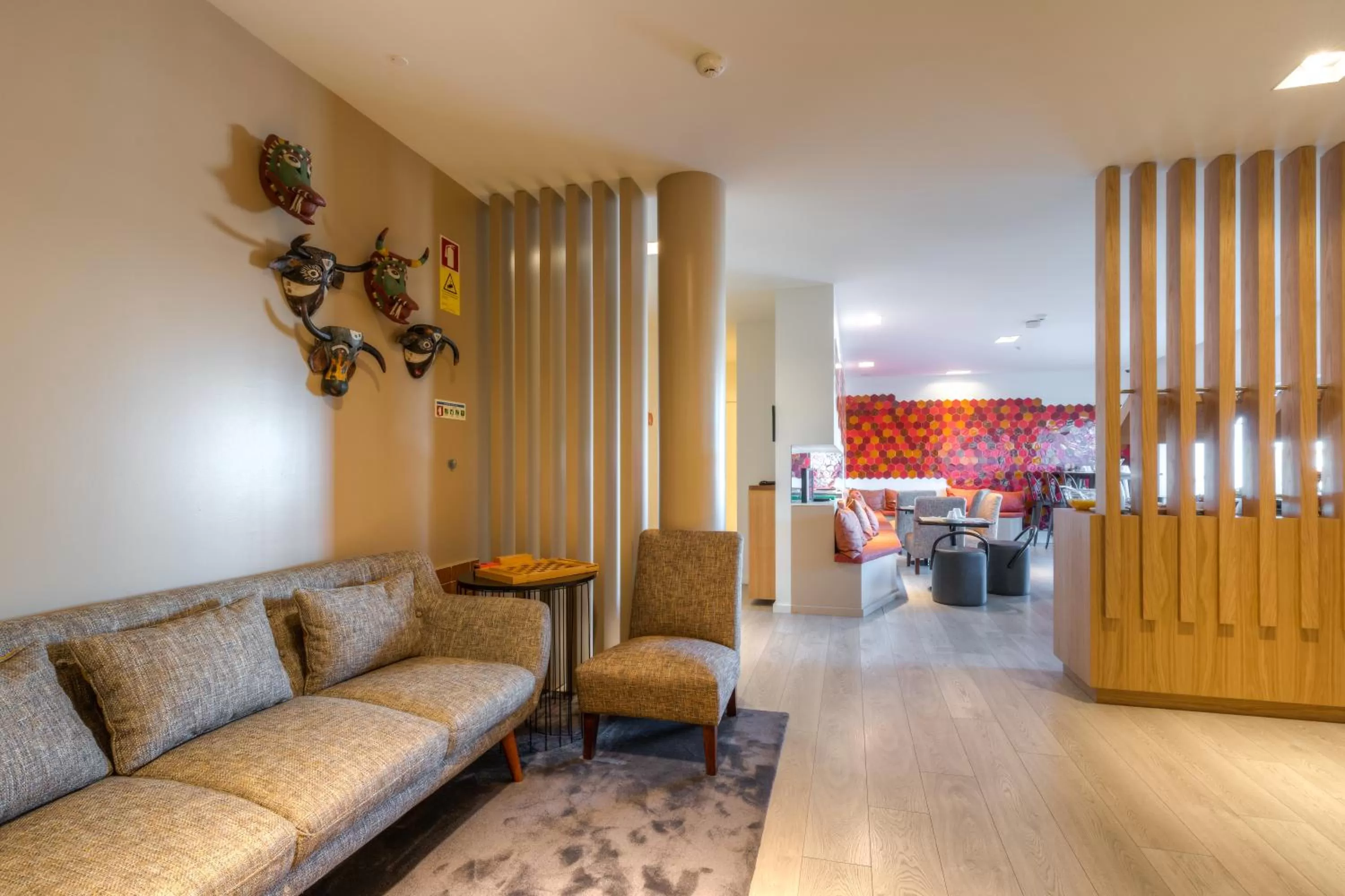 Seating area in Hotel Spot Family Suites