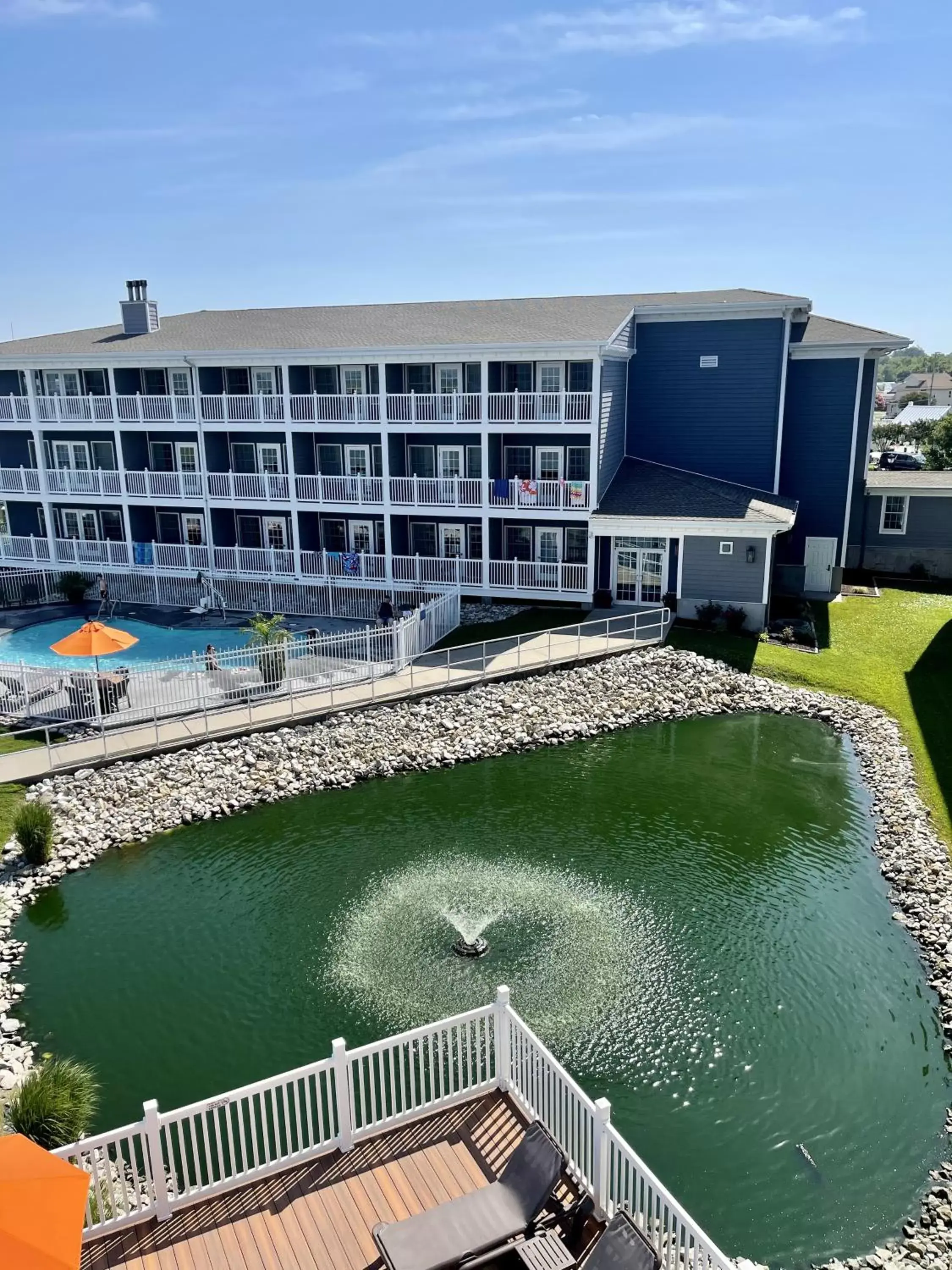 Property building in Comfort Suites Chincoteague Island Bayfront Resort