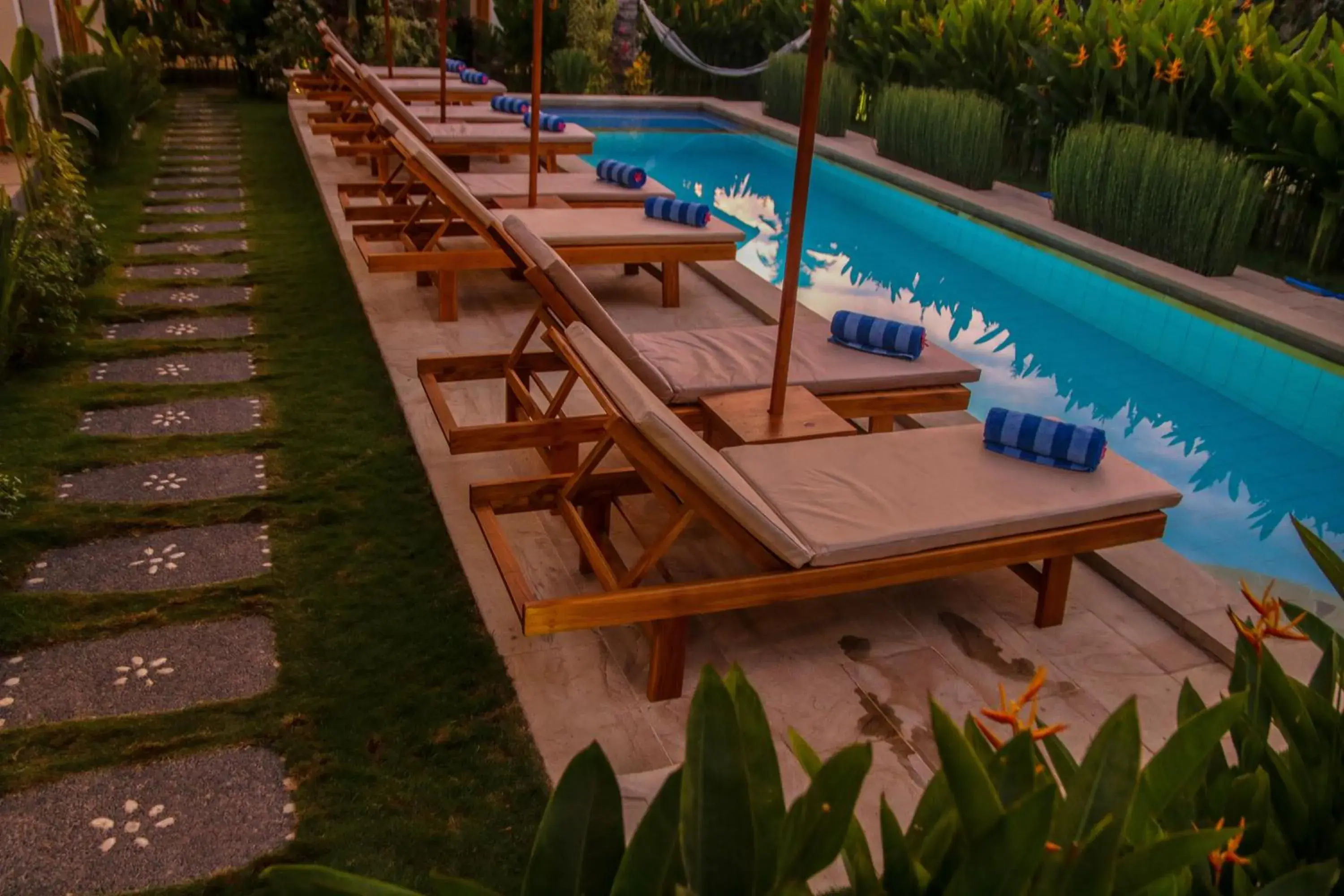 Pool view, Swimming Pool in Cozy Cottages Lombok