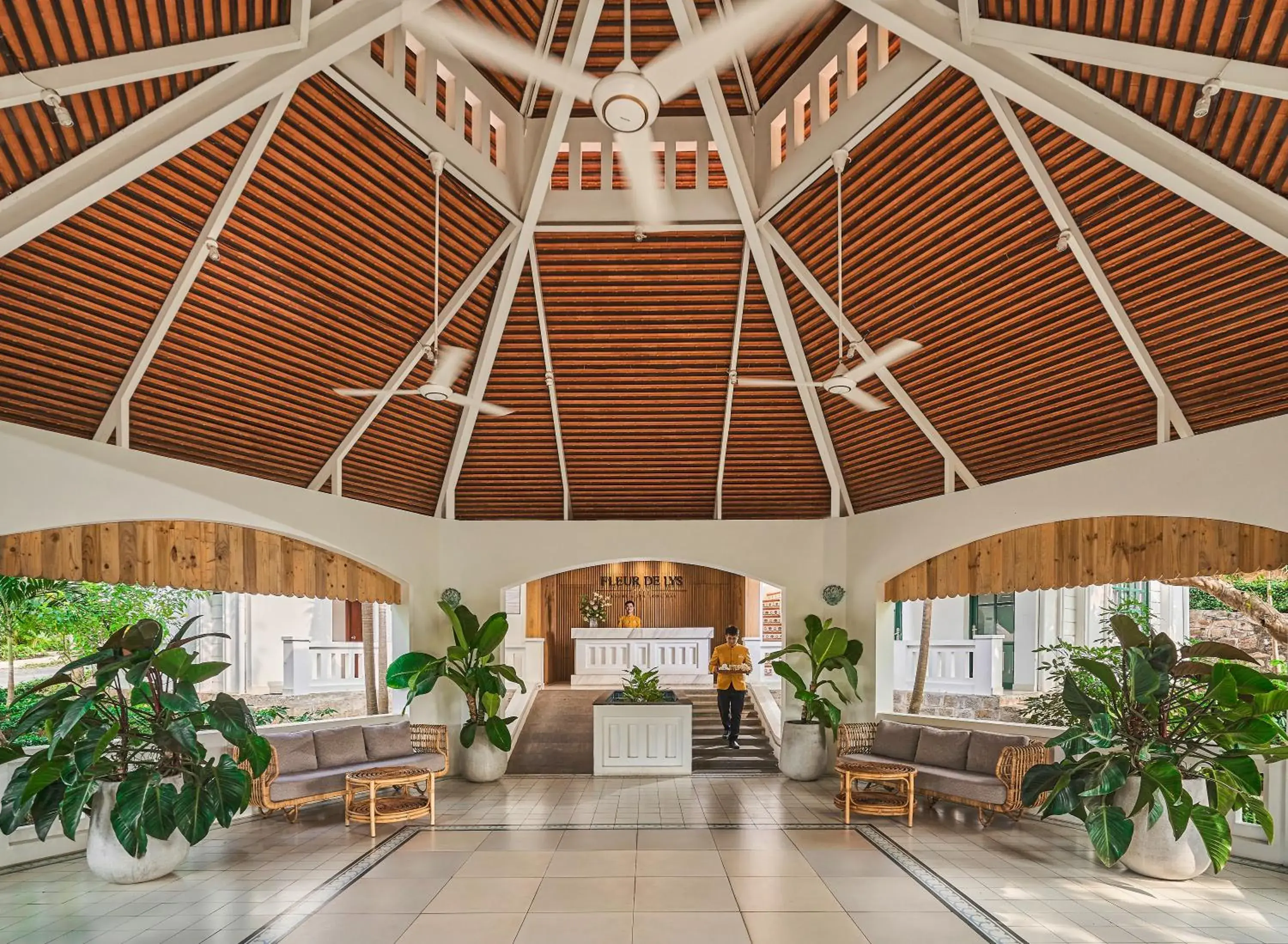 Lobby or reception in Fleur De Lys Resort & Spa Long Hai