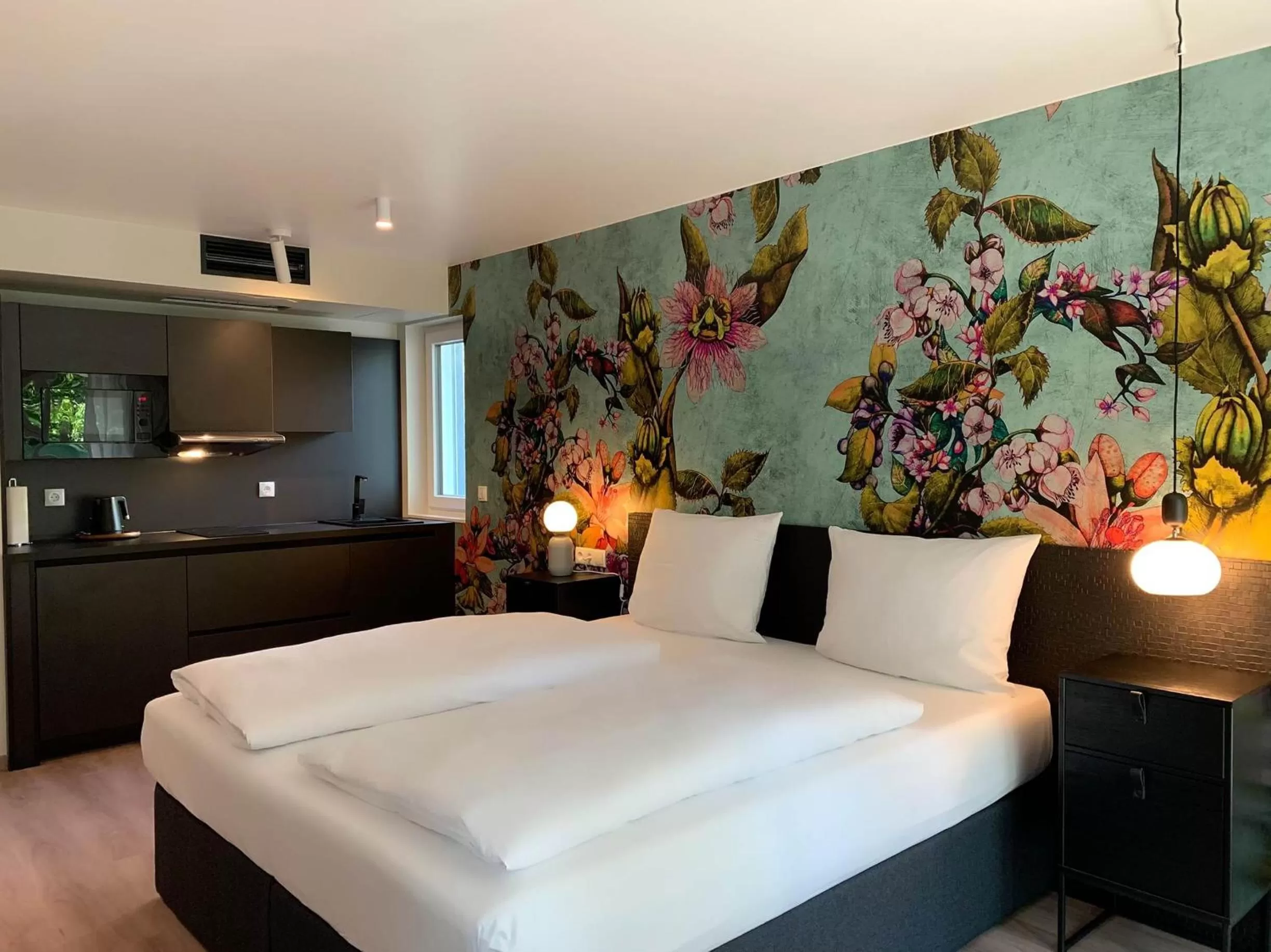 Bed in ANA Living Karlsruhe by Arthotel ANA
