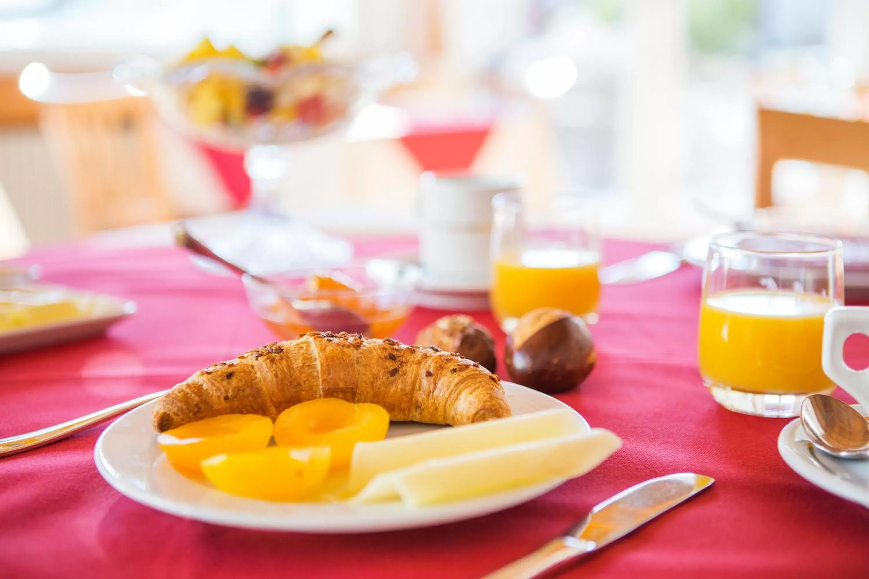 Continental breakfast, Breakfast in Hotel Europa St. Moritz