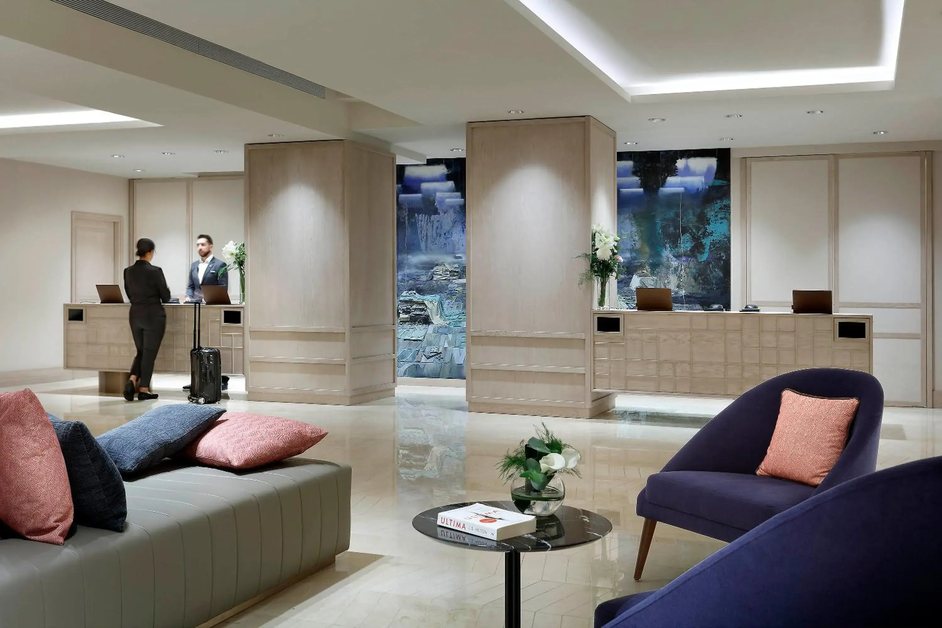 Lobby or reception in Hyatt Regency Hesperia Madrid Lobby or reception in Hyatt Regency Hesperia Madrid