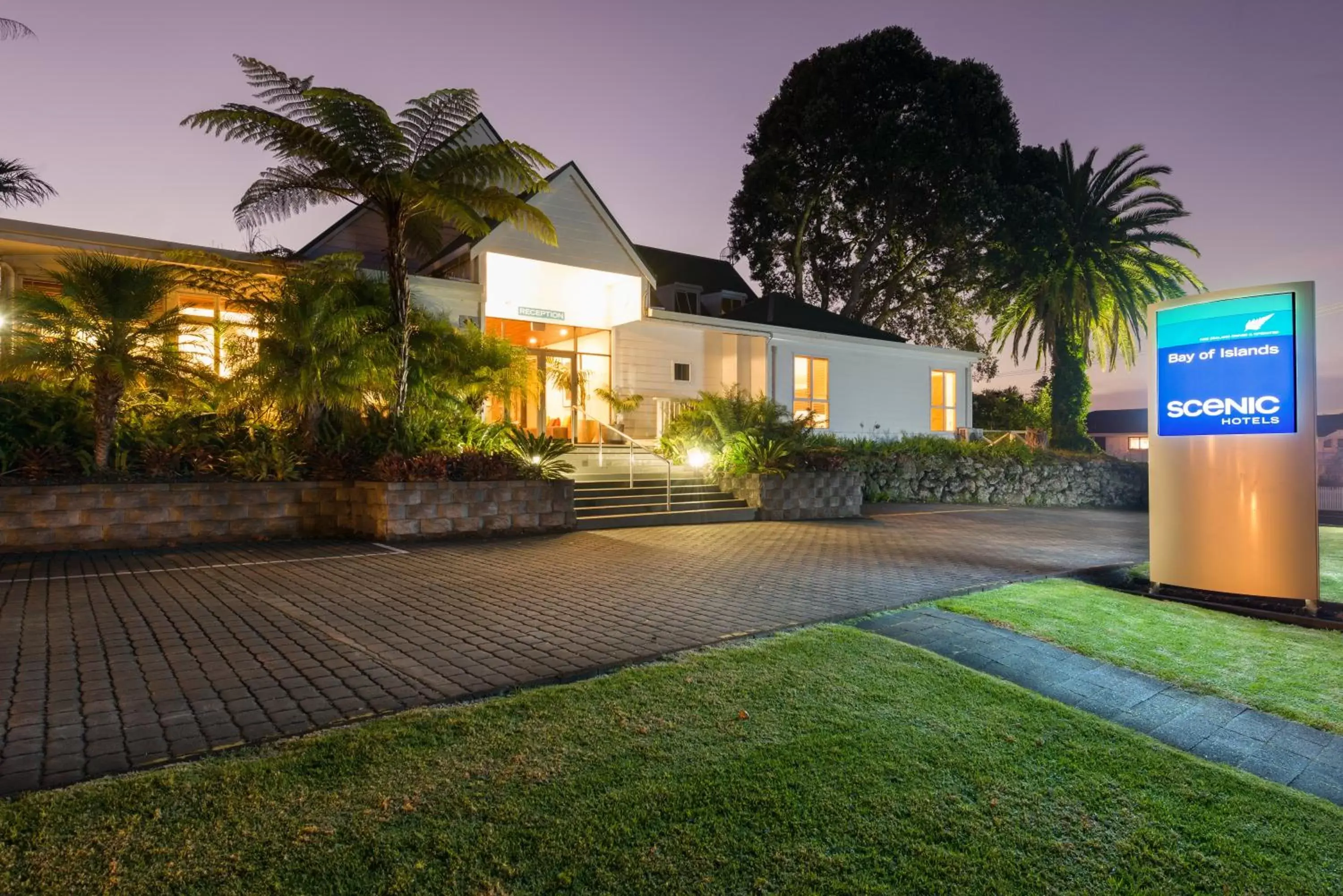 Facade/entrance, Property Building in Scenic Hotel Bay of Islands