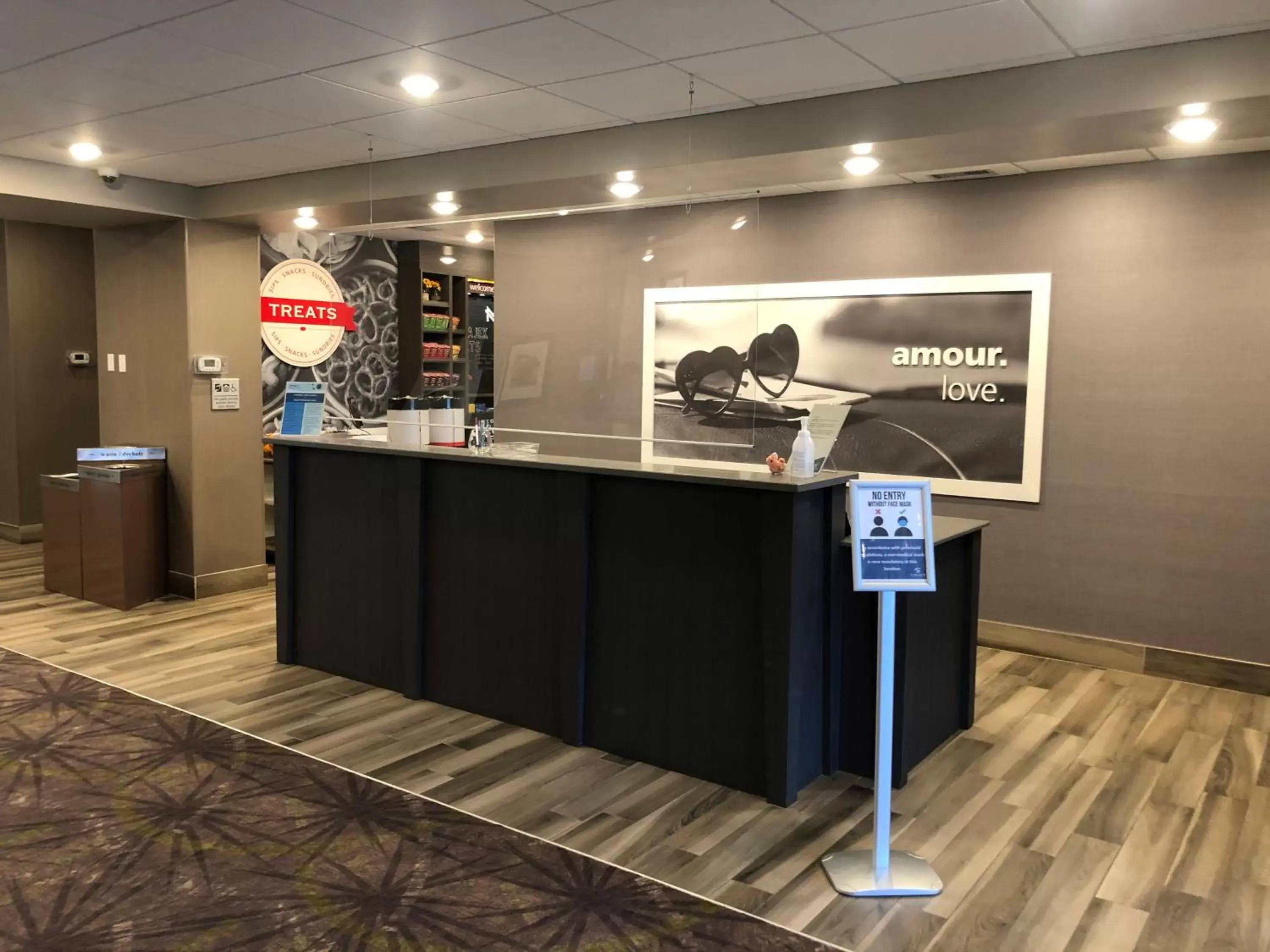 Lobby or reception in Ramada by Wyndham St Paul AB Lobby or reception in Ramada by Wyndham St Paul AB