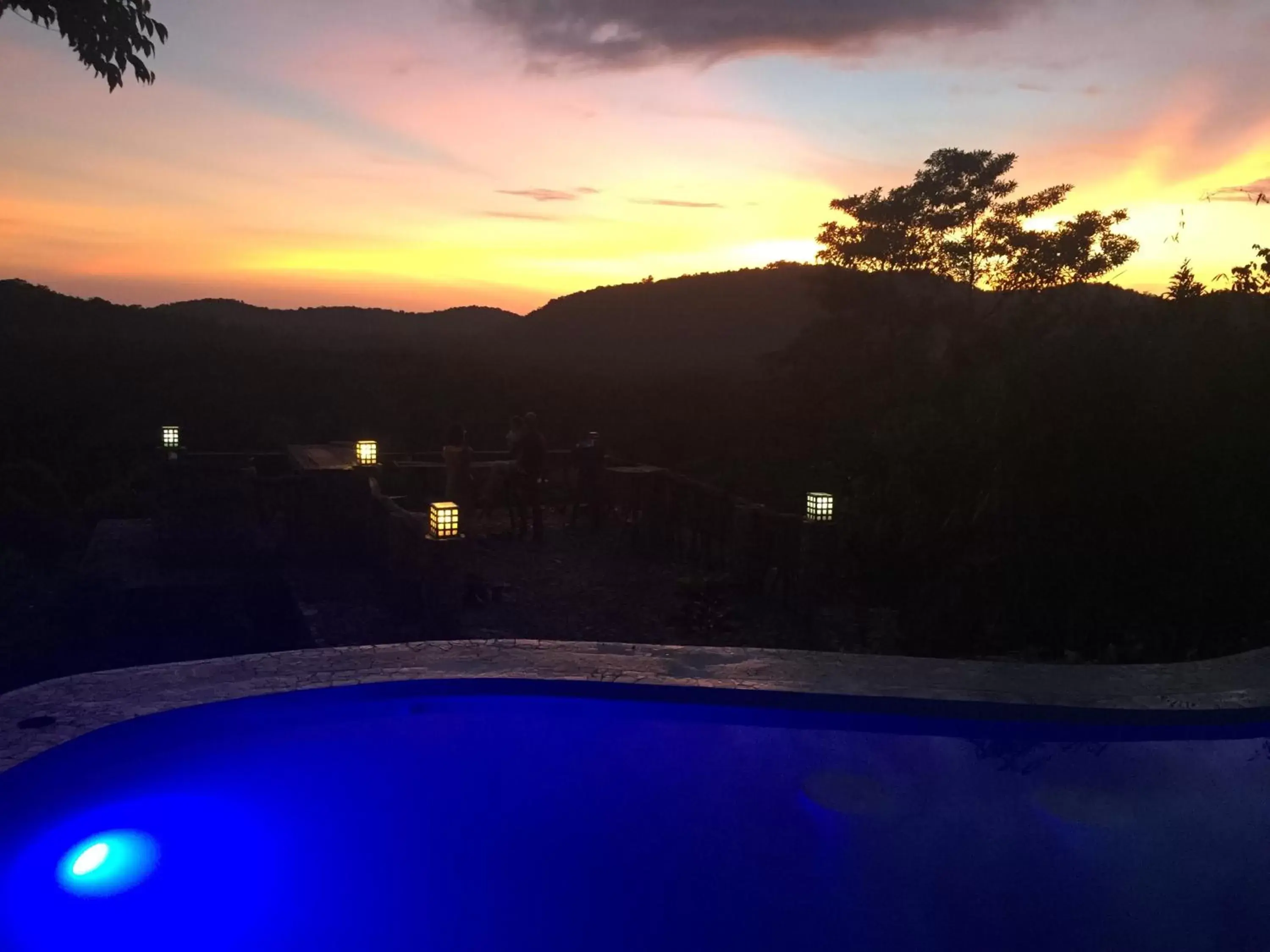 Swimming Pool in Sanctuaria Treehouses Busuanga