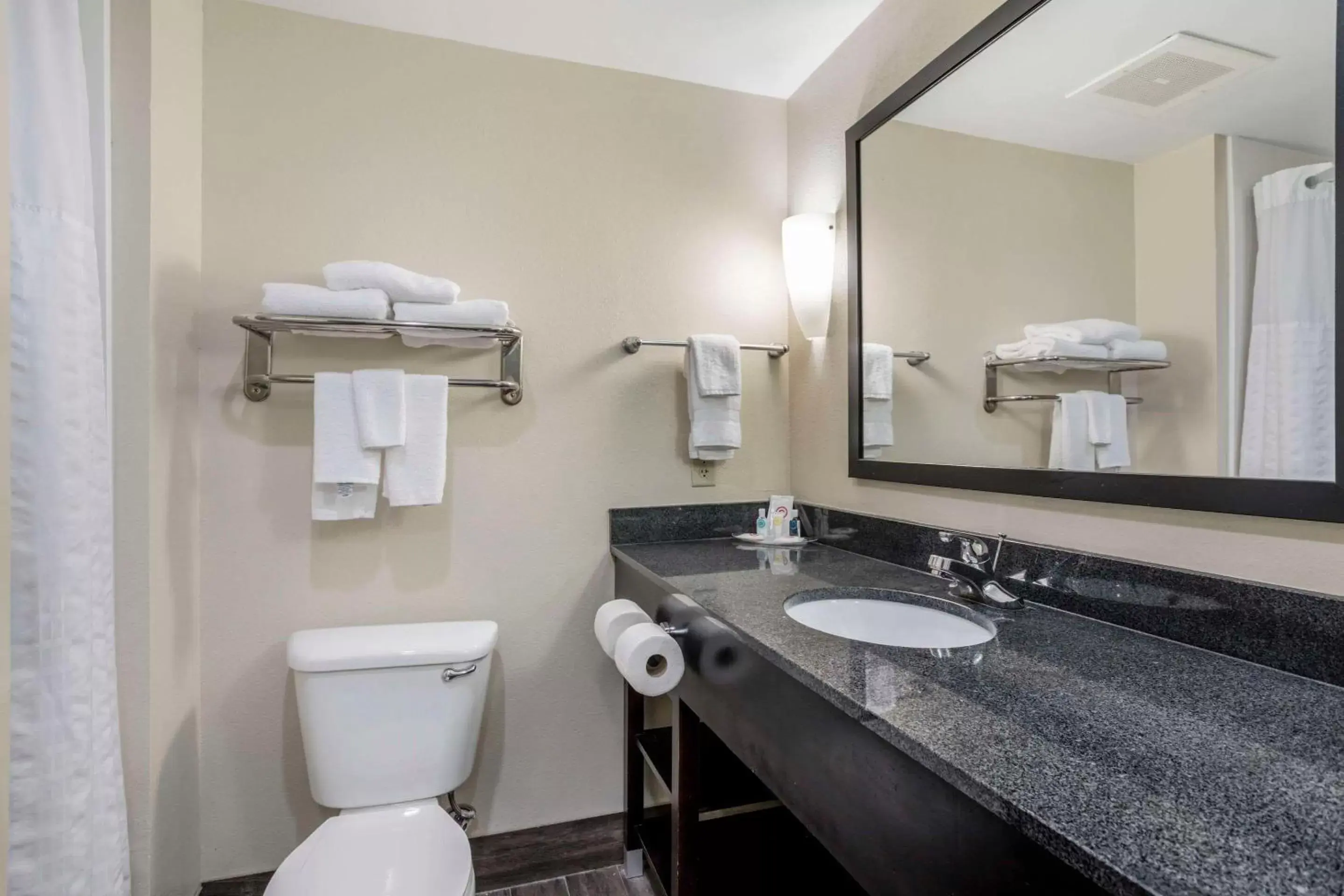 Bedroom, Bathroom in Comfort Suites East Knoxville