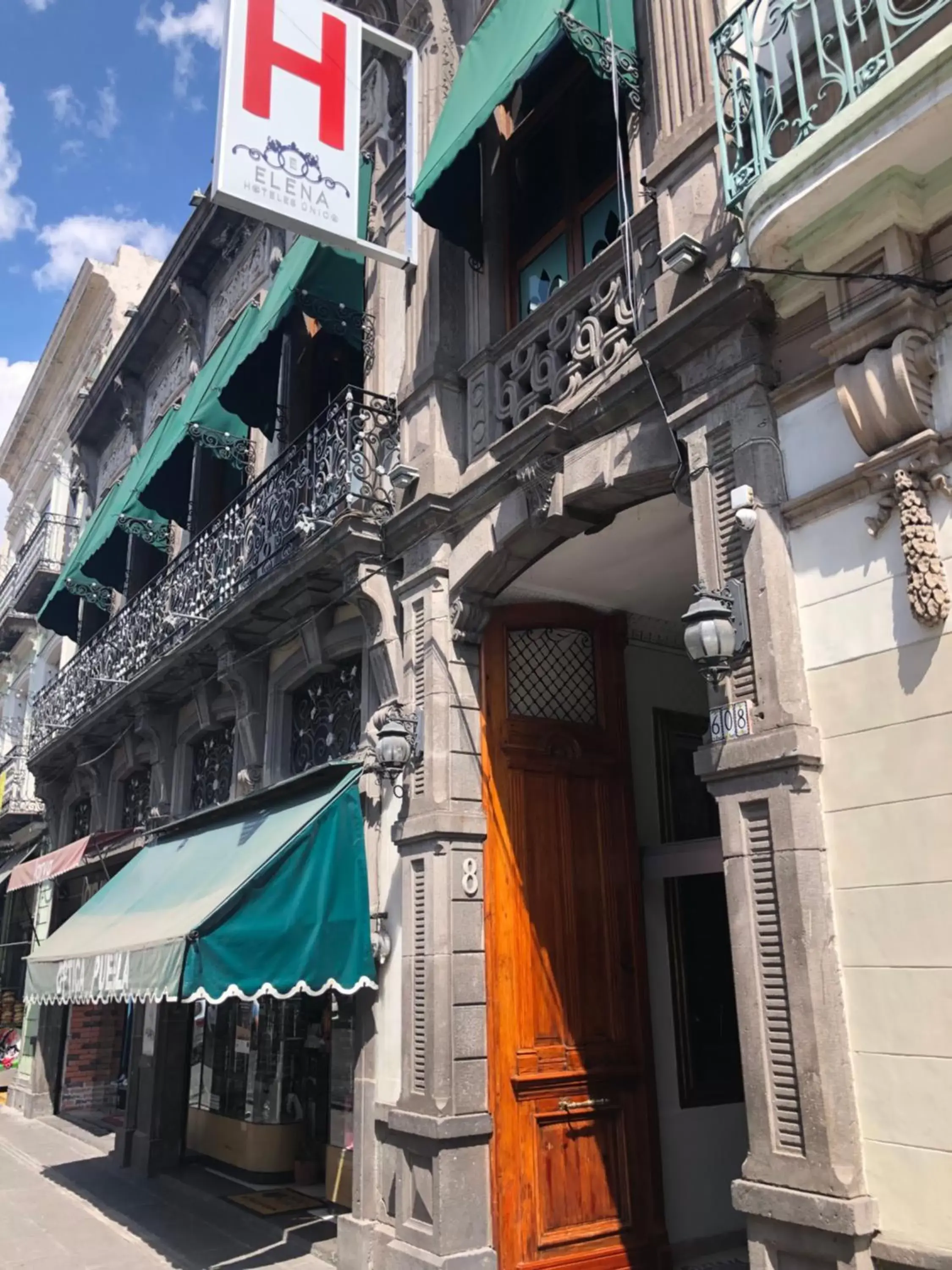 Facade/entrance, Property Building in Hotel Elena