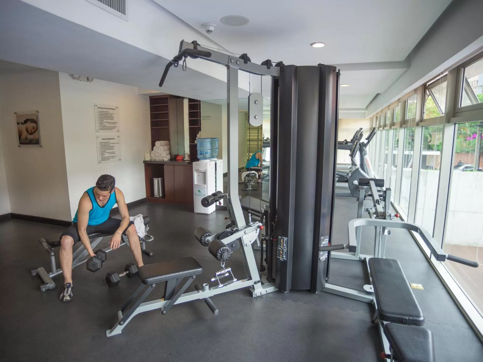 Fitness centre/facilities in Adriatika Hotel & Residence
