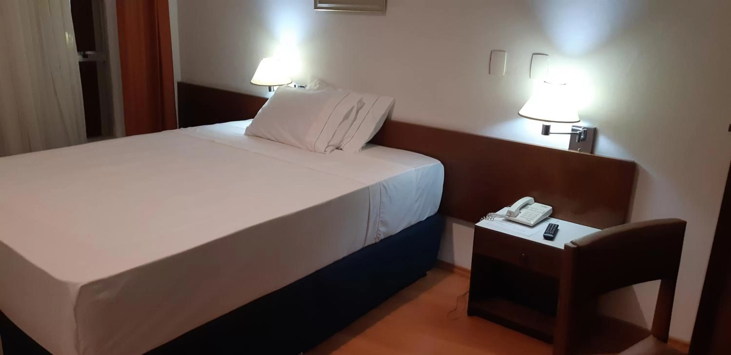 Bed in Pampas Palace Hotel