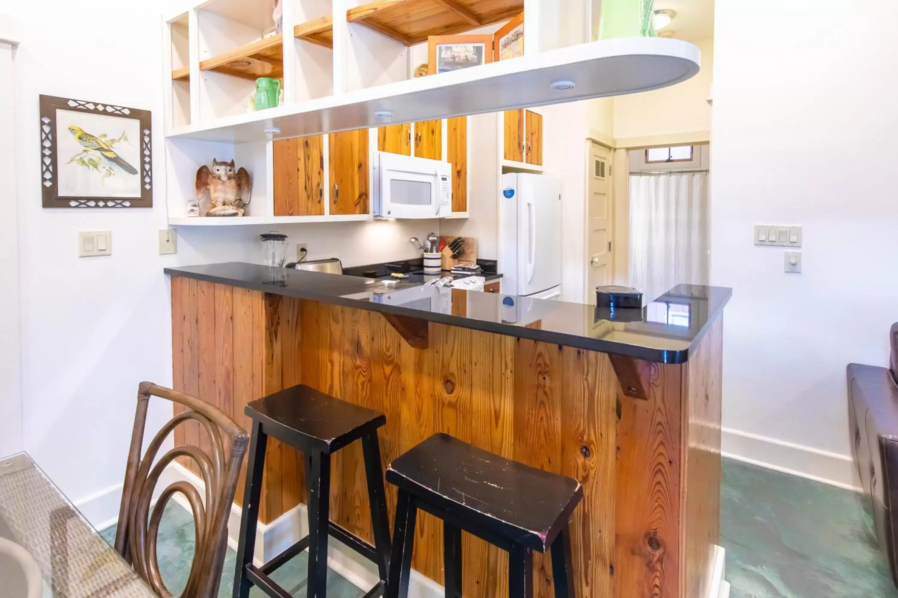 Kitchen or kitchenette, Kitchen/Kitchenette in Hibiscus Coffee & Guesthouse