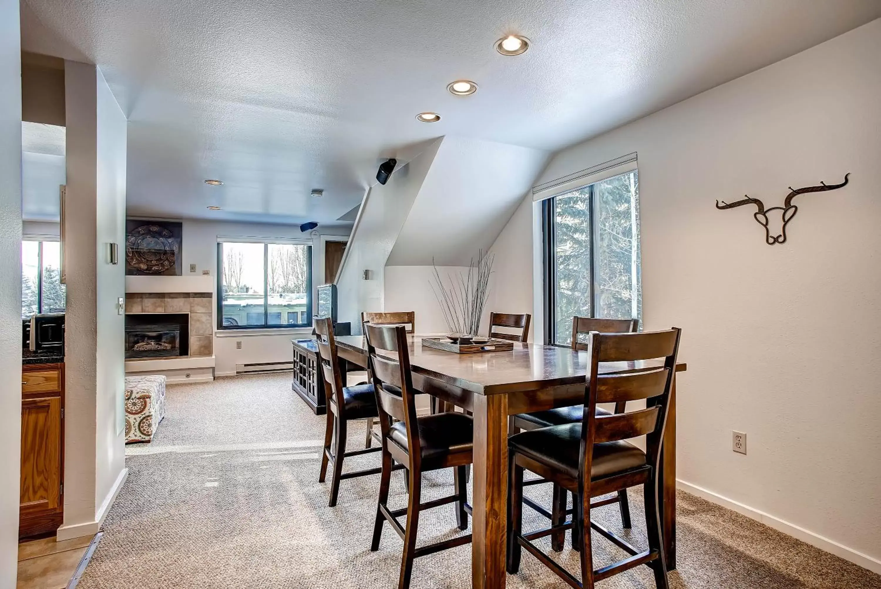 Dining Area in Lakeside Village by Keystone Resort