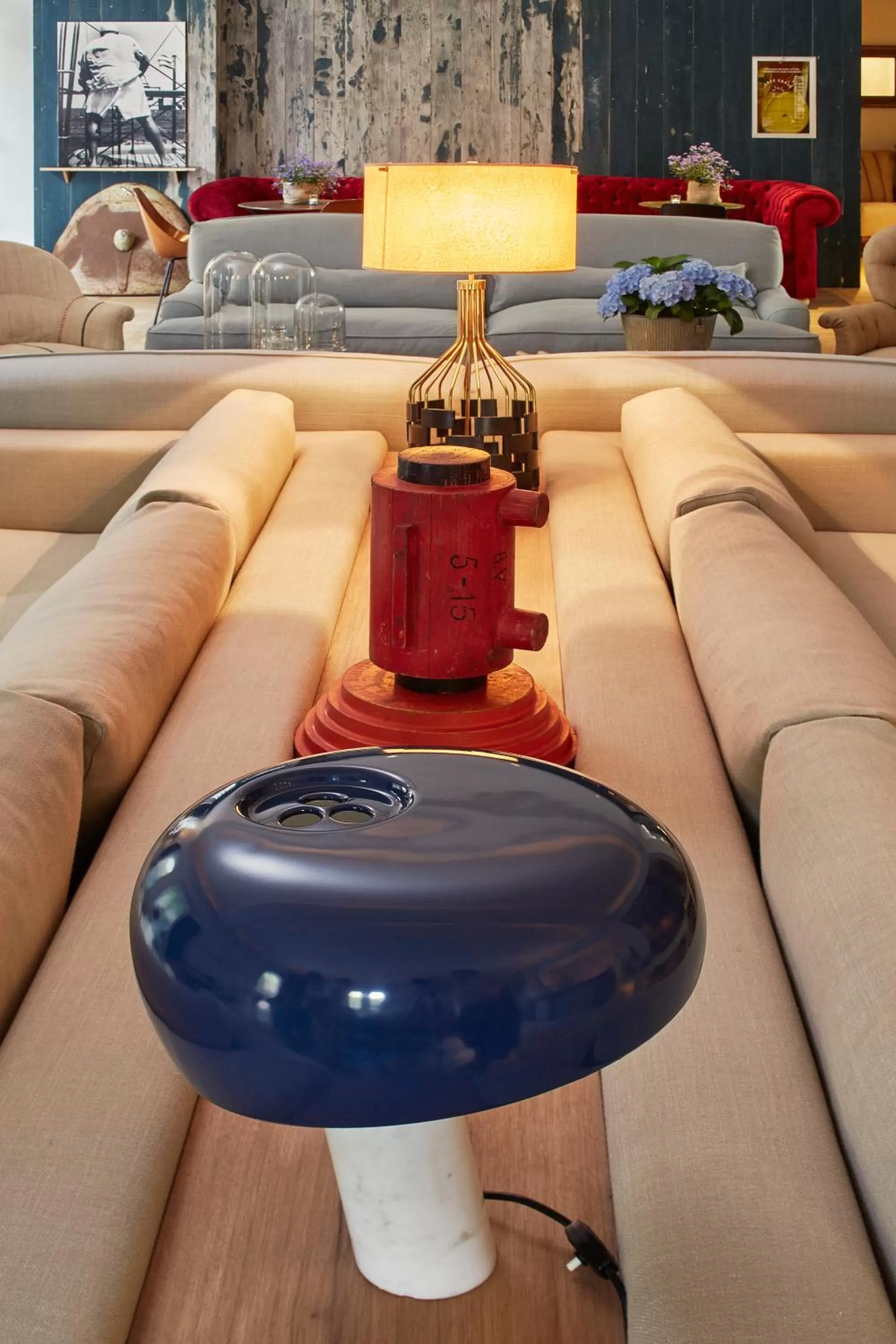 Living room in Hotel Blu di Te