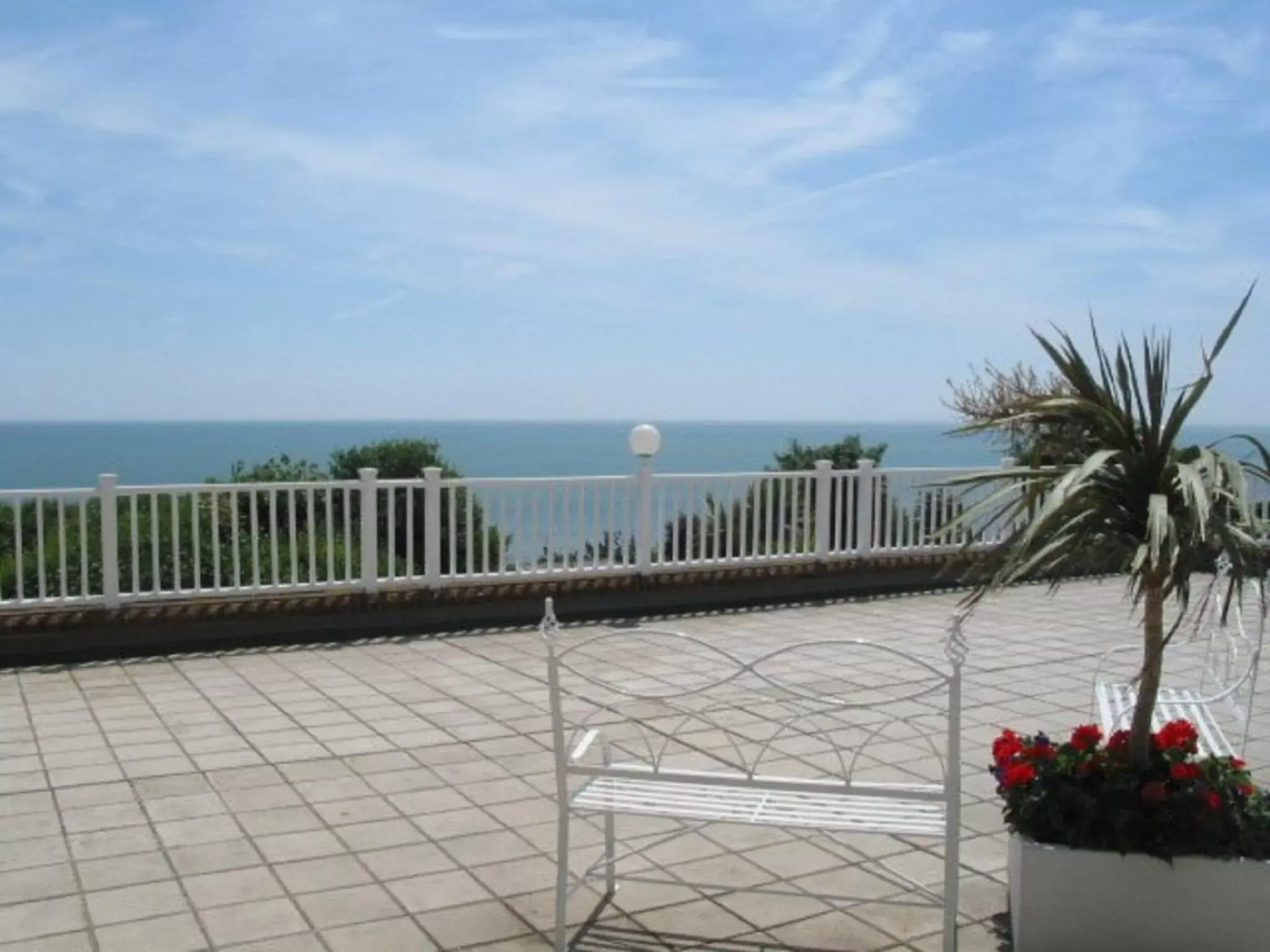 Balcony/Terrace, Sea View in Hydro Hotel