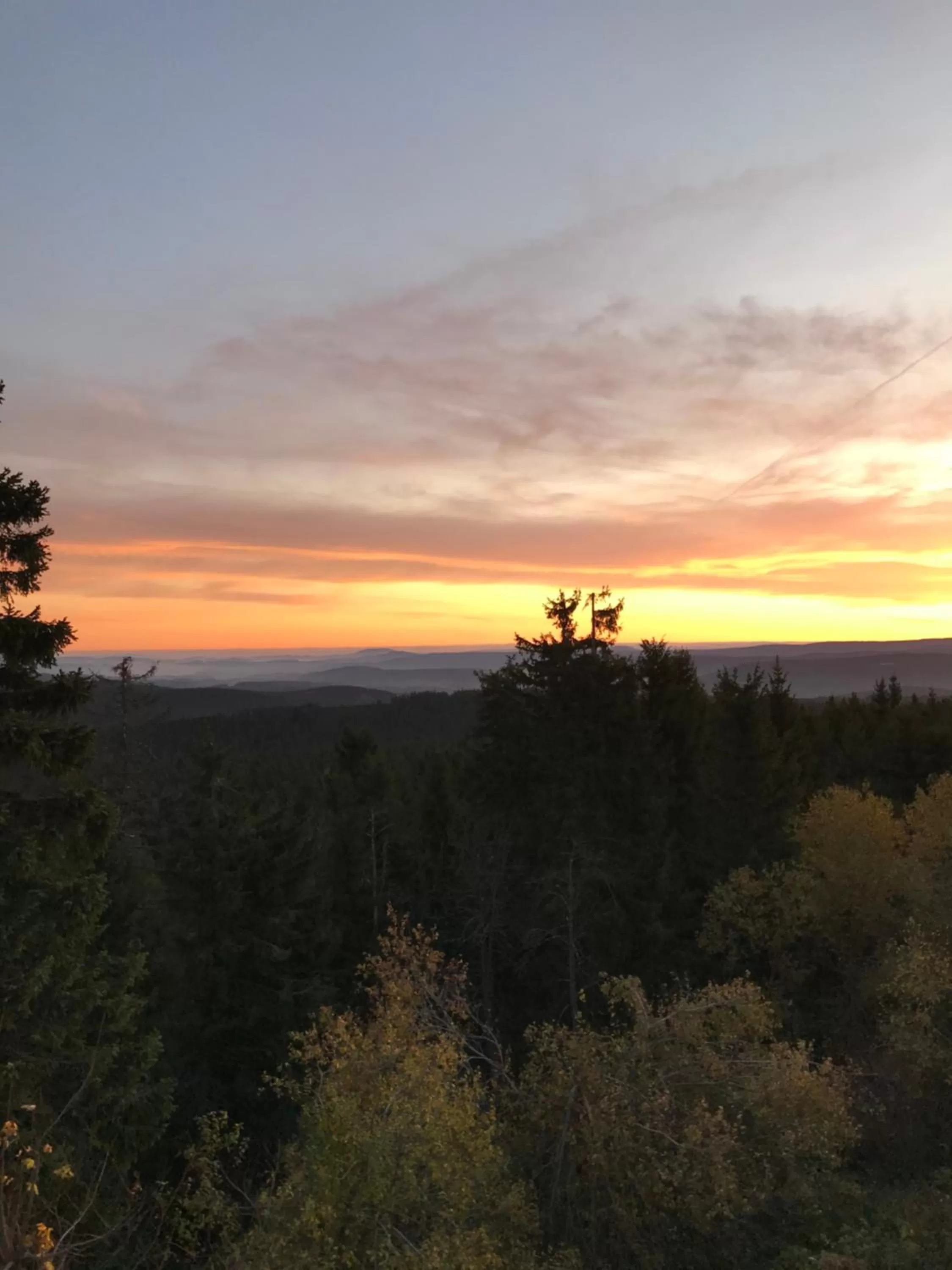 Natural landscape in Auersberg Haus