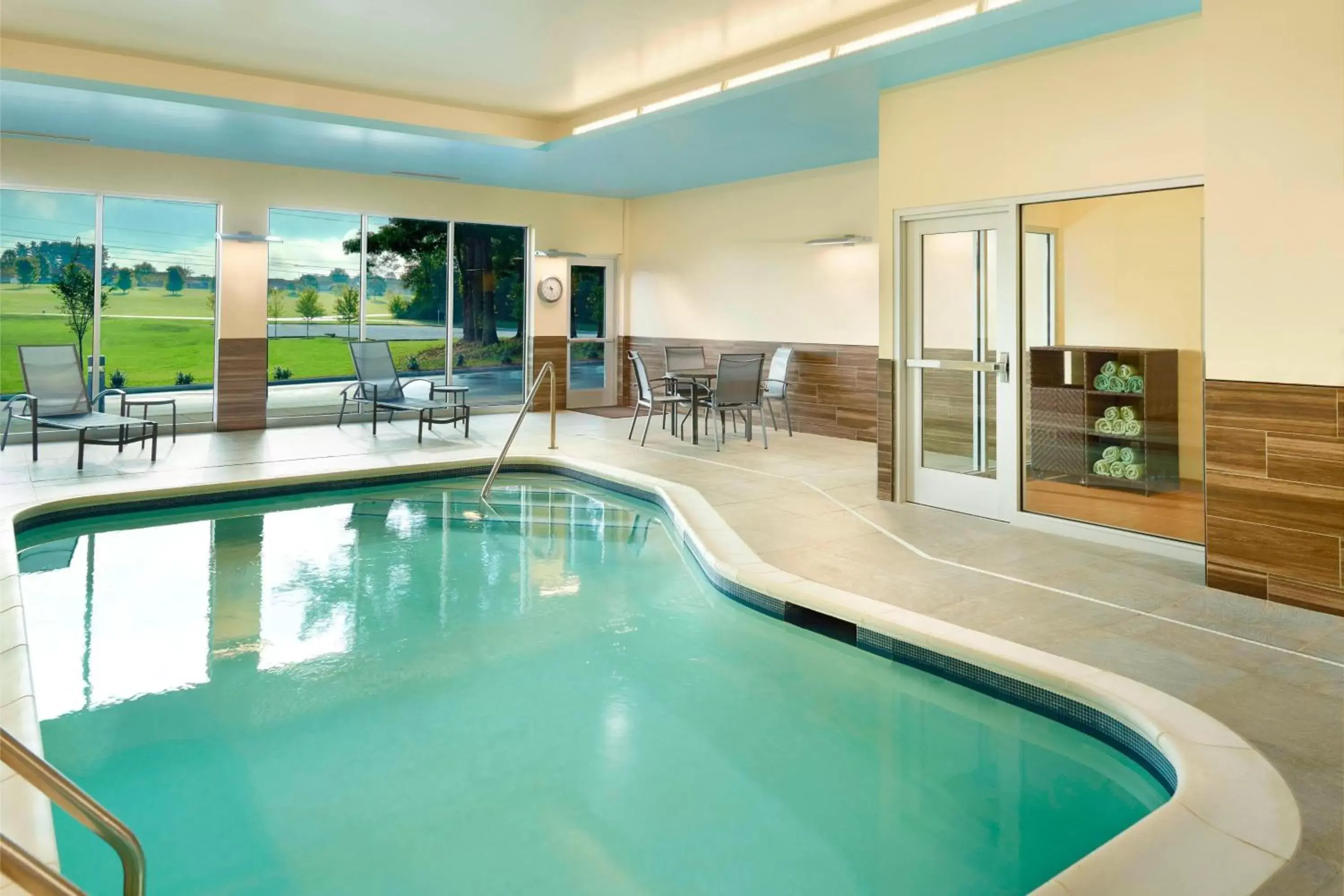 Swimming Pool in Fairfield Inn & Suites by Marriott Hendersonville Flat Rock