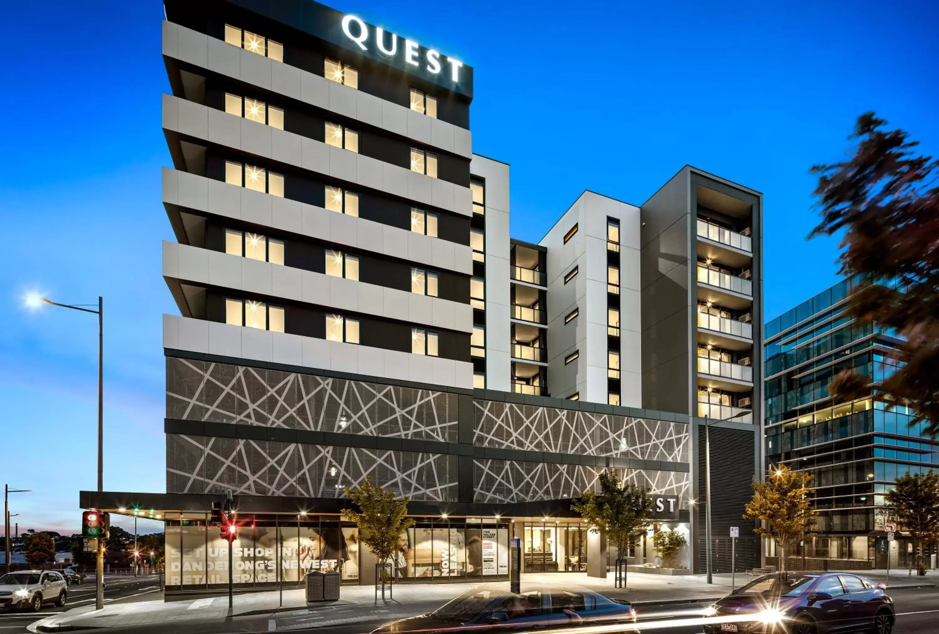 Facade/entrance, Property Building in Quest Dandenong Central