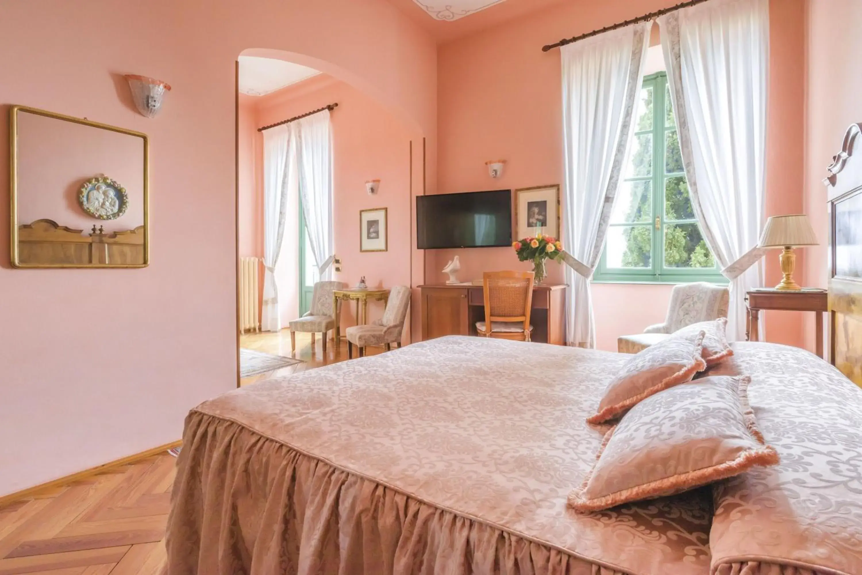 Bed in Boutique Hotel Villa Sostaga