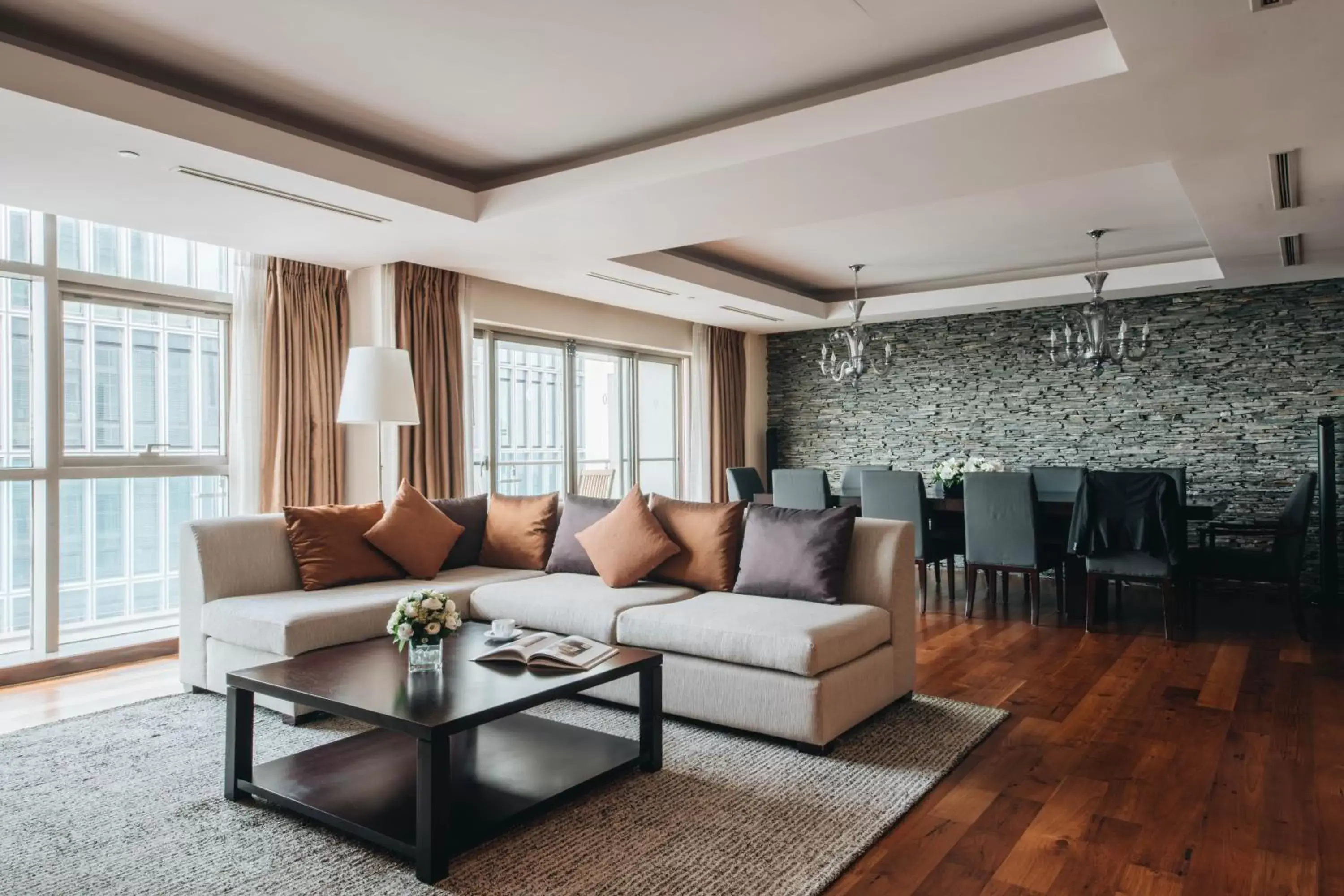 Living room, Seating Area in InterContinental Residences Saigon, an IHG Hotel