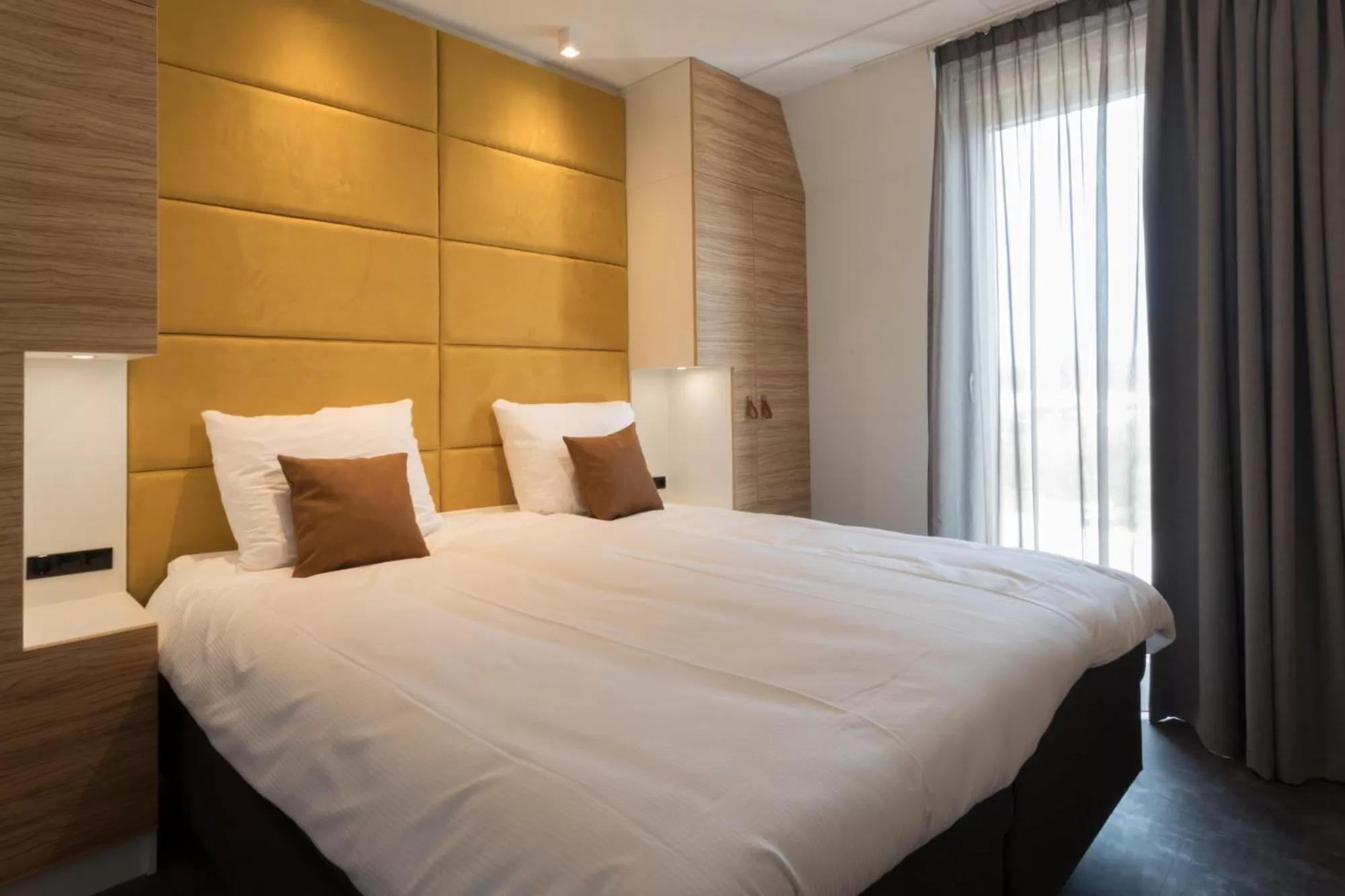 Bedroom, Bed in Hotel Kaap West I Kloeg Collection