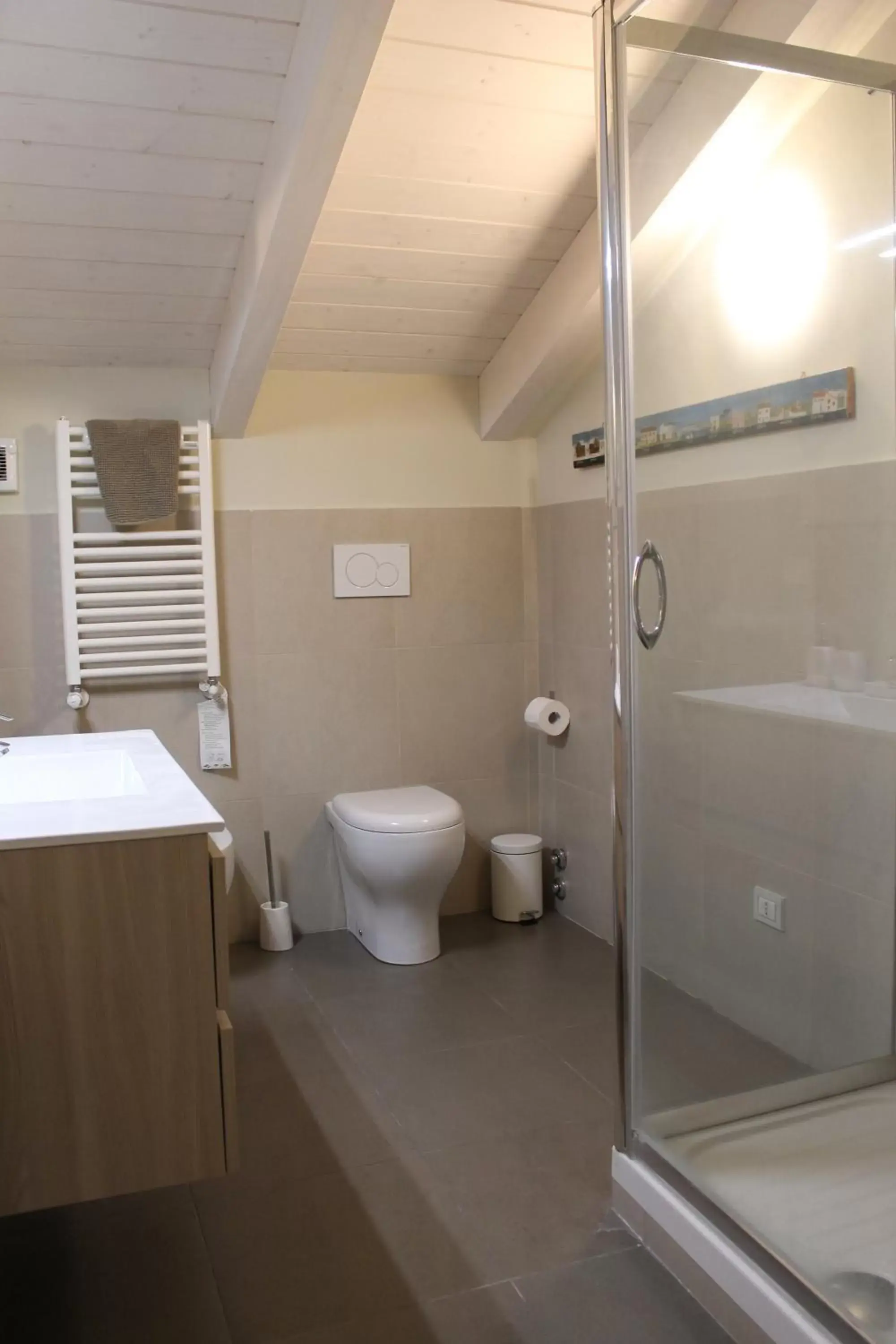 Shower, Bathroom in Villa Abbamer
